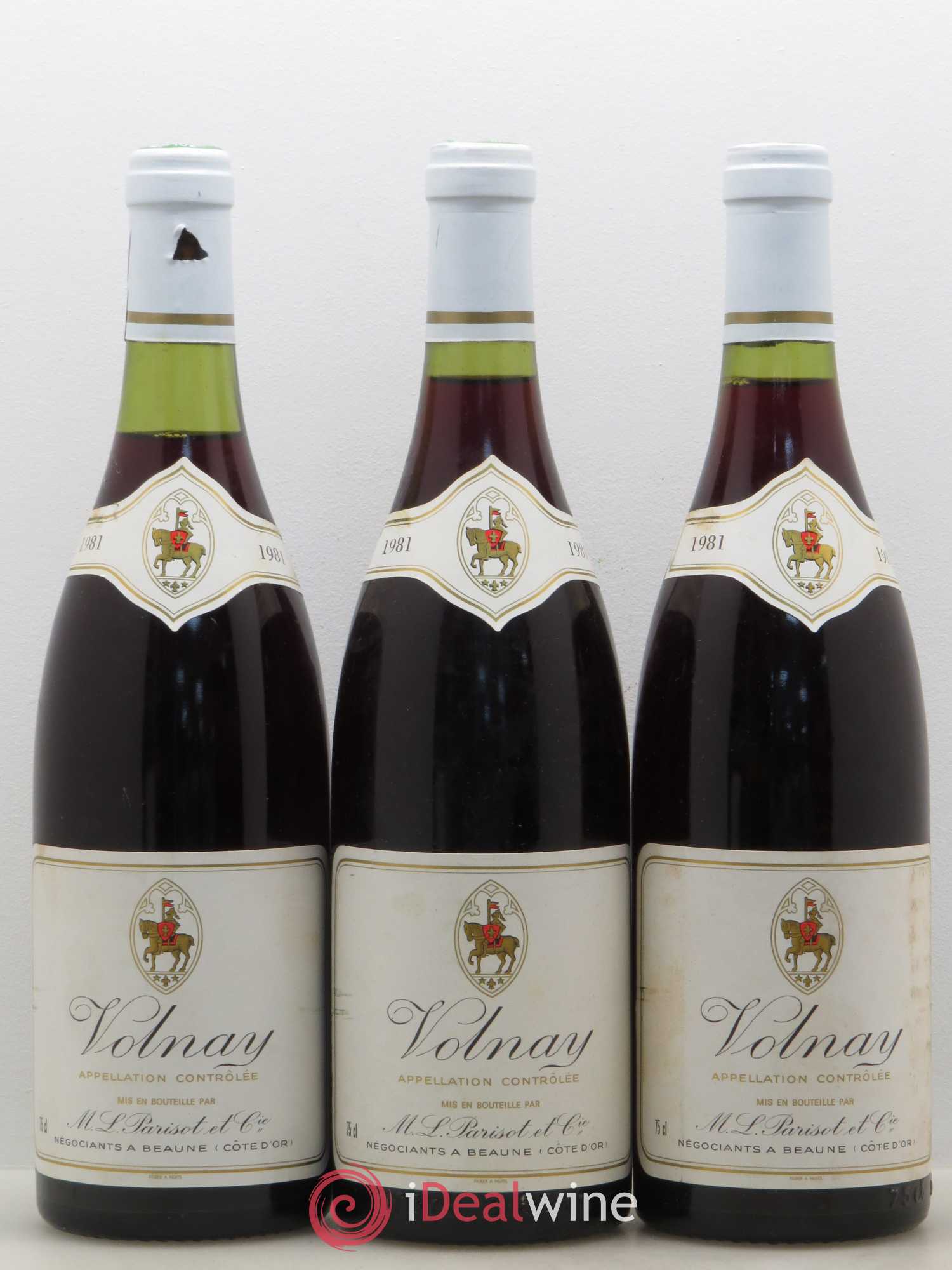 Volnay Parisot 1981 - Lot de 3 bouteilles - 0