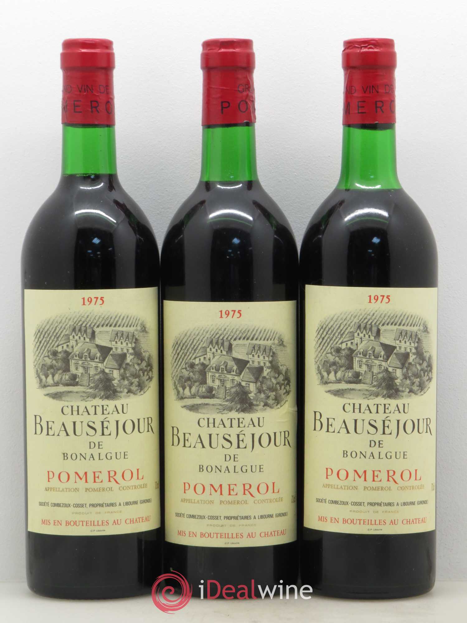 Château Beausejour de Bonalgue 1975 - Lot de 6 bouteilles - 2