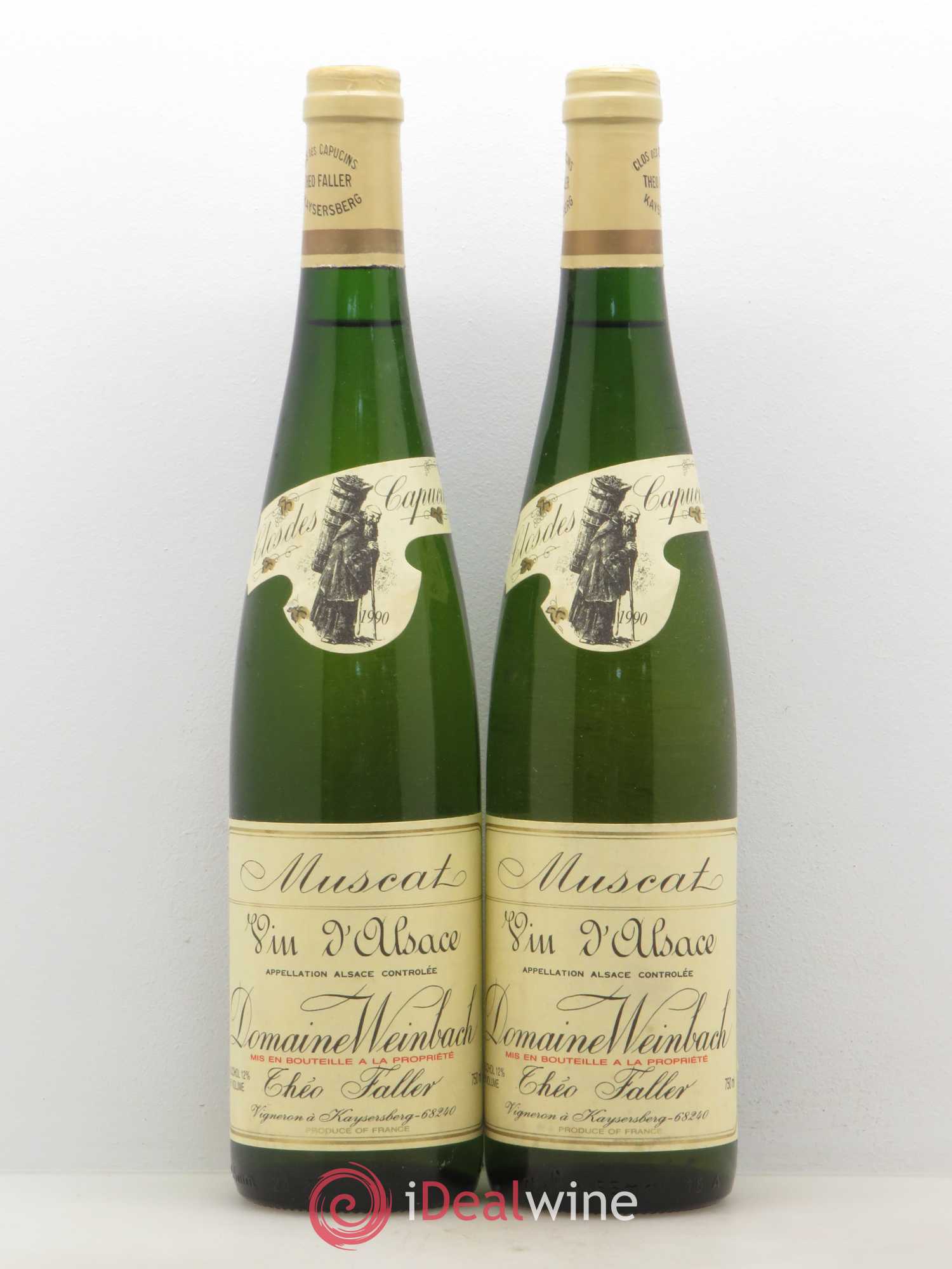 Muscat Weinbach (Domaine) 1990 - Posten von 2 Flaschen - 0