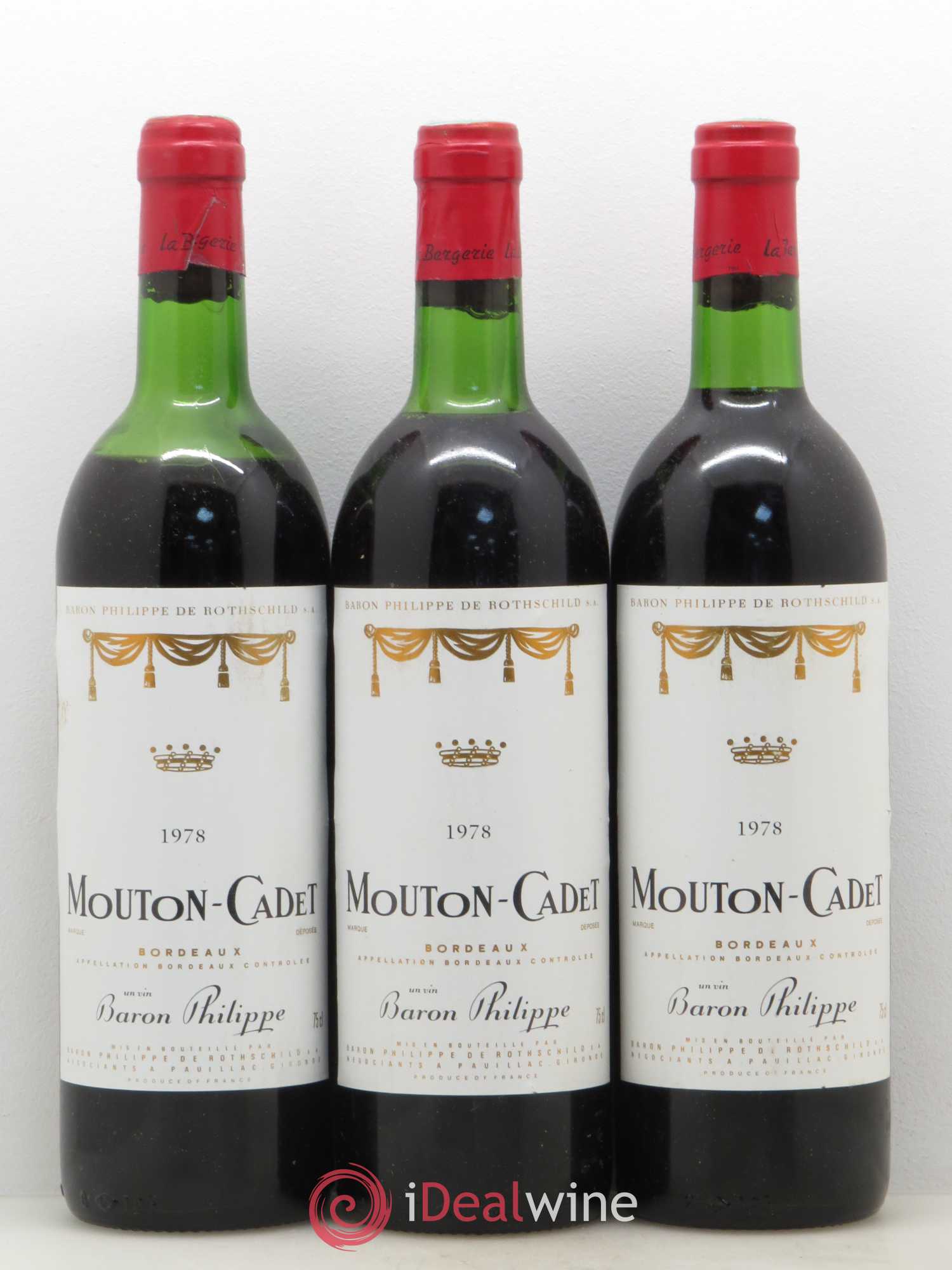 Buy Château Mouton Cadet 1978 (lot: B2120616-8667)