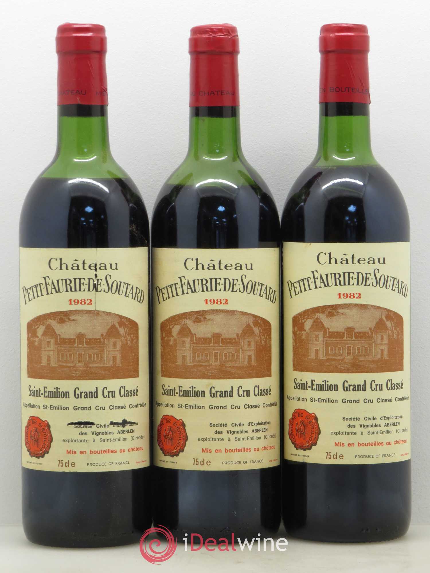Château Petit Faurie de Soutard Grand Cru Classé 1982 - Lot de 6 bouteilles - 2