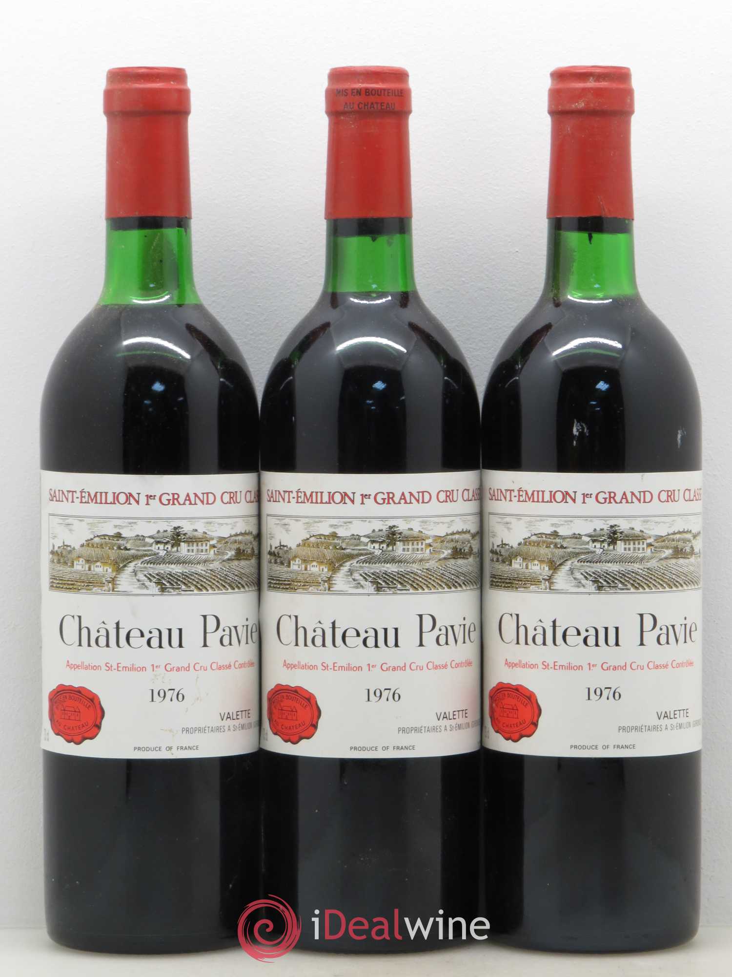 Château Pavie 1er Grand Cru Classé A 1976 - Lot de 12 bouteilles - 4