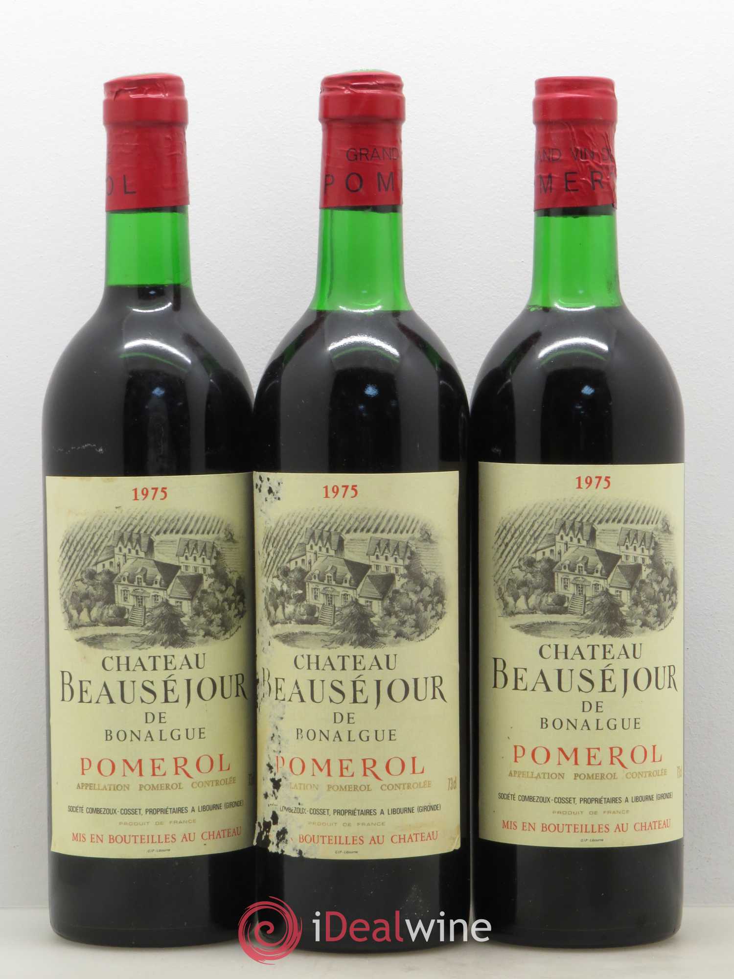 Château Beausejour de Bonalgue 1975 - Lot de 10 bouteilles - 3