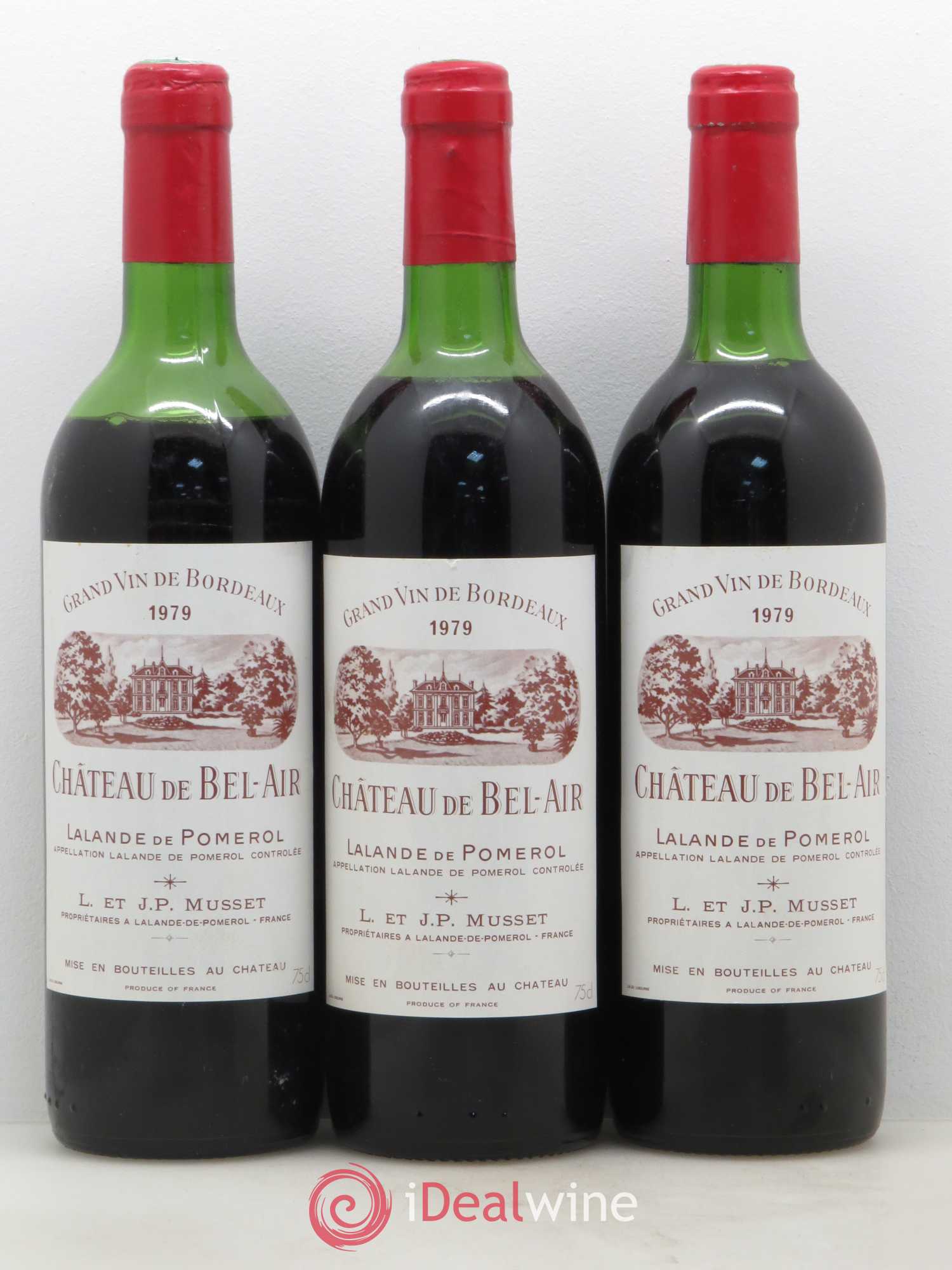 Château Bel Air (sans prix de réserve) 1979 - Lot de 12 bouteilles - 2