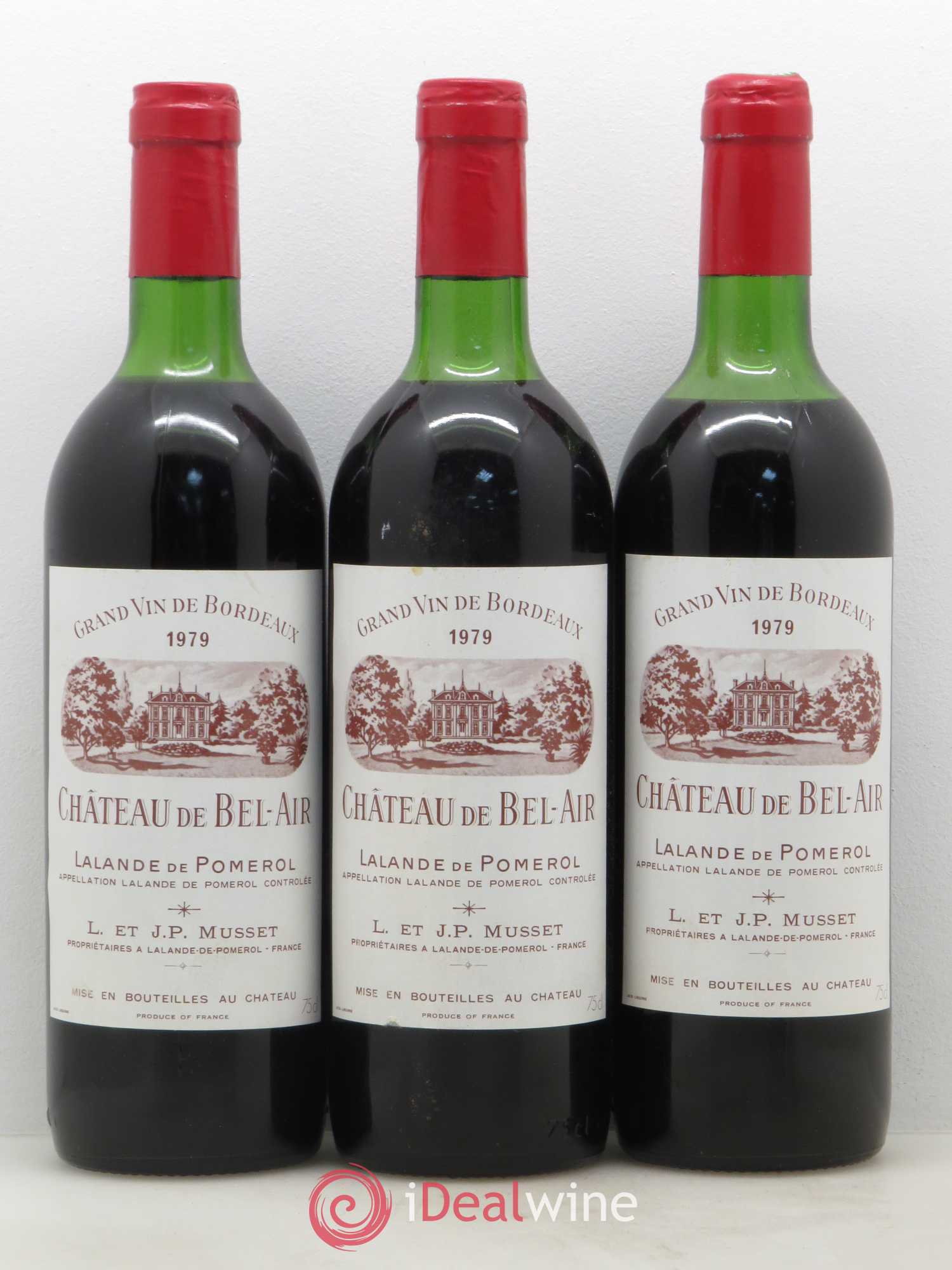 Château Bel Air (sans prix de réserve) 1979 - Lot de 12 bouteilles - 3