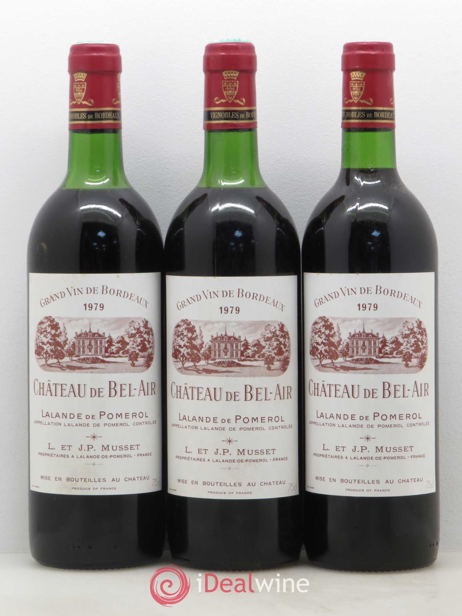 Château Bel Air (sans prix de réserve) 1979 - Lot de 12 bouteilles - 4