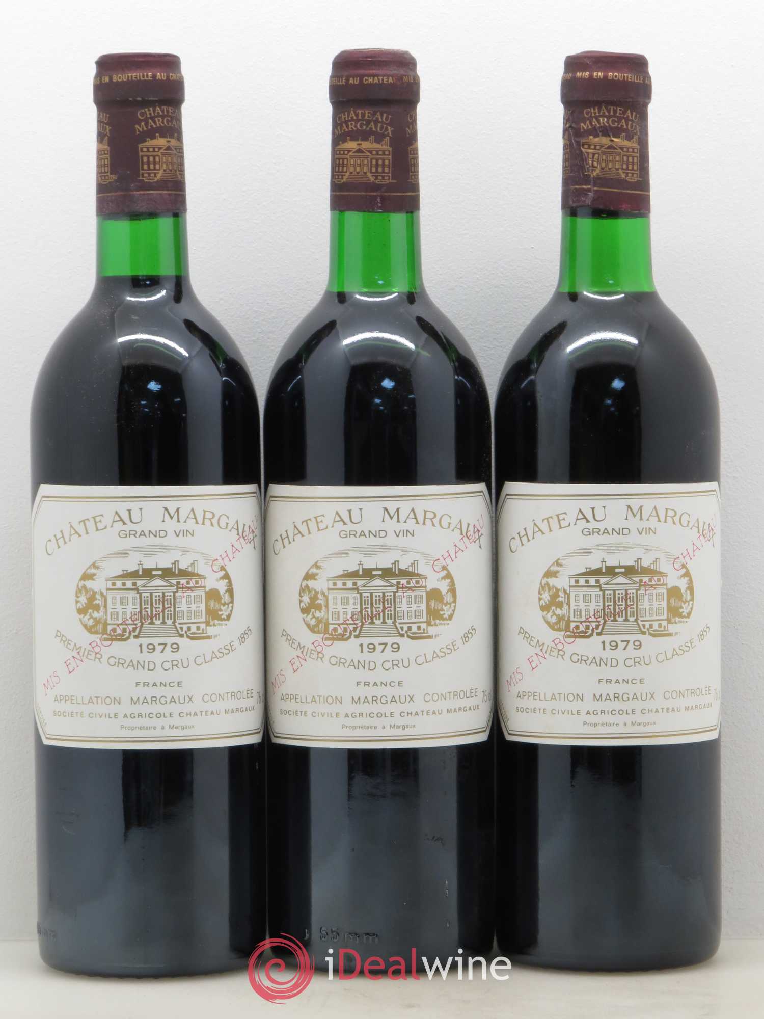 Château Margaux 1er Grand Cru Classé 1979 - Lot de 12 bouteilles - 3