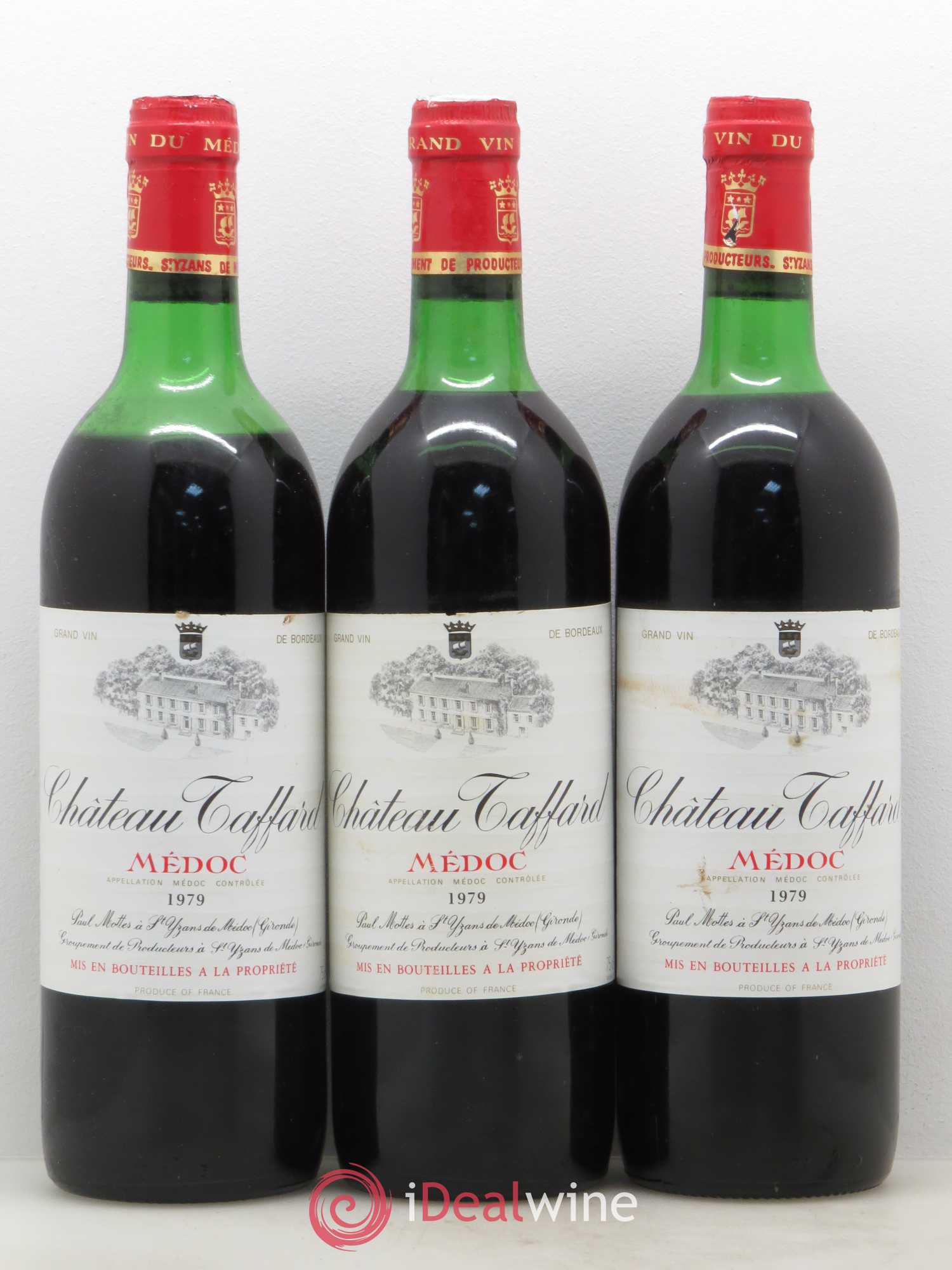 Médoc Château Taffard (no reserve) 1979 - Lot of 12 bottles - 2
