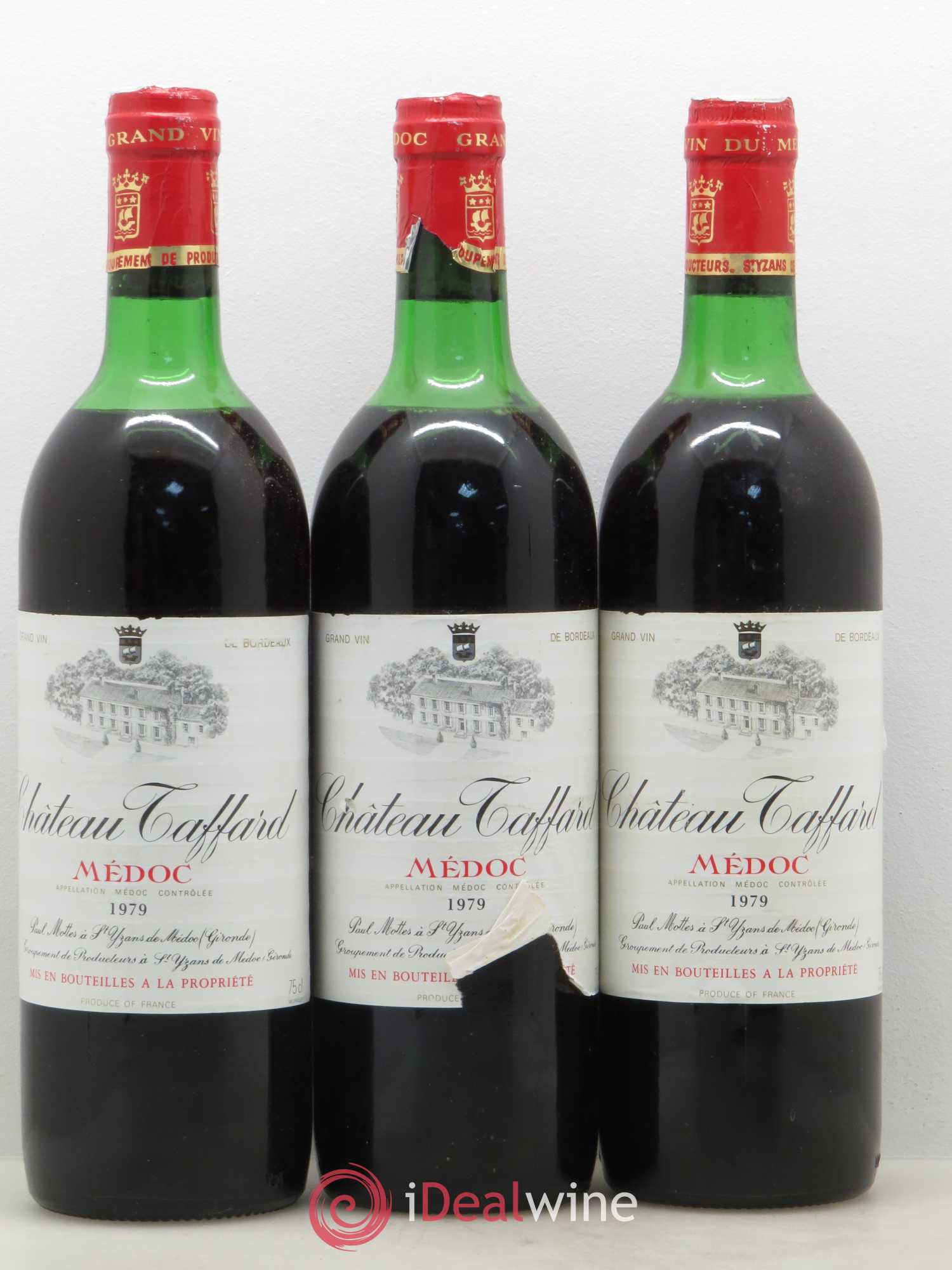 Médoc Château Taffard (no reserve) 1979 - Lot of 12 bottles - 4