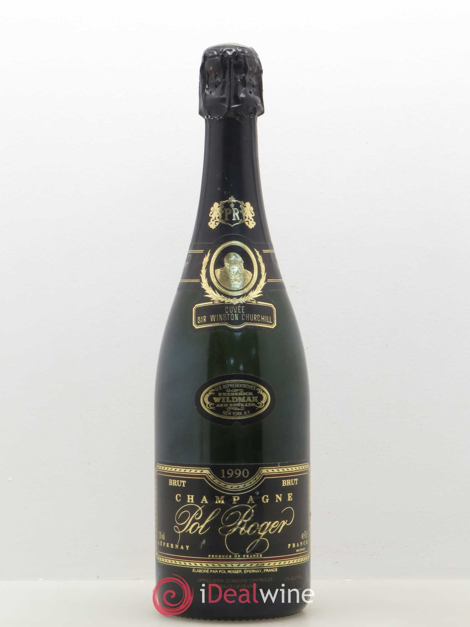 Cuvée Winston Churchill Pol Roger 1990 - Lot de 1 bouteille - 0