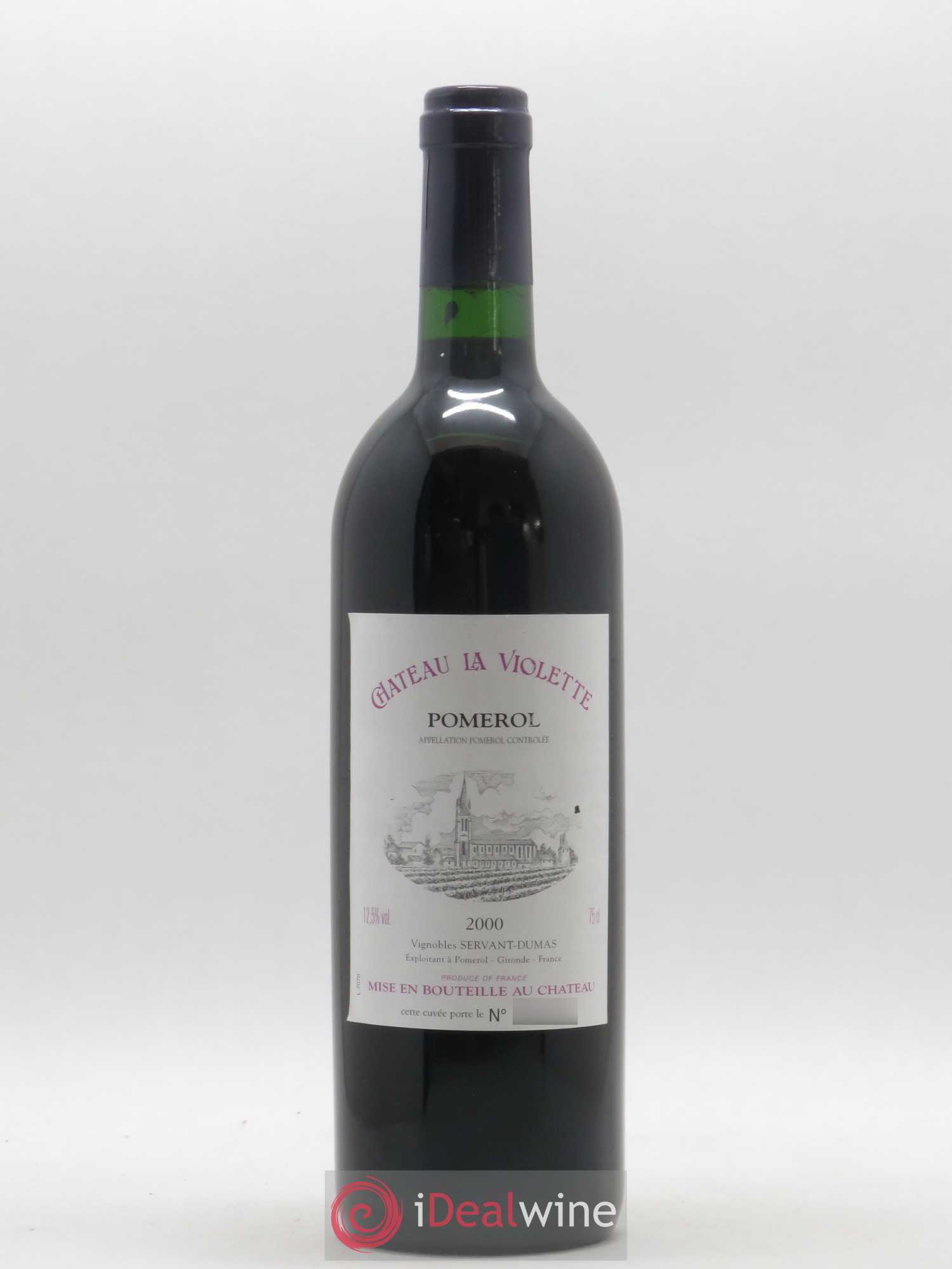Château la Violette 2000 - Posten von 1 Flasche - 0