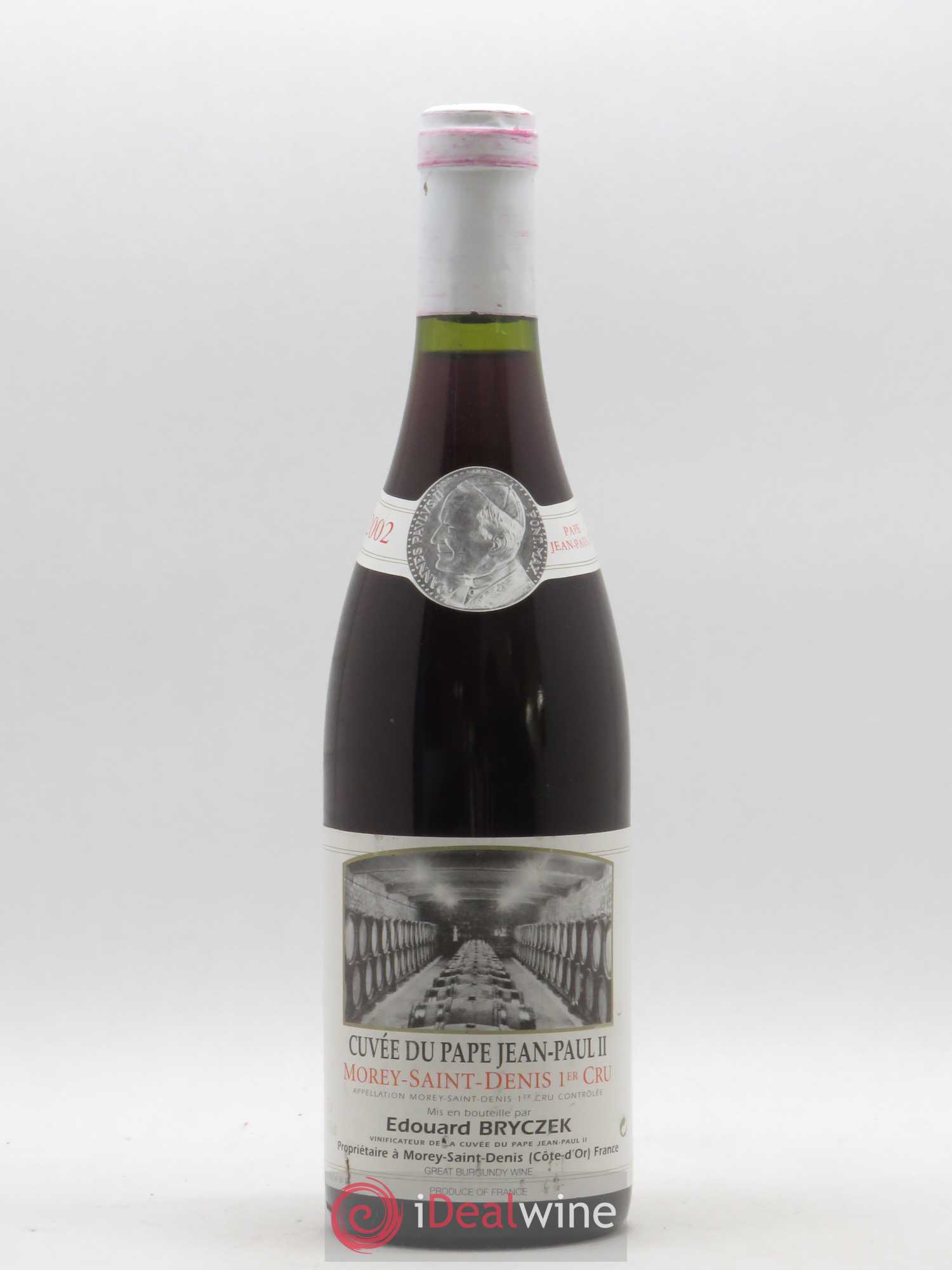 Morey-Saint-Denis 1er Cru Cuvée du Pape Jean Paul II Edouard Bryczek 2002 - Posten von 1 Flasche - 0