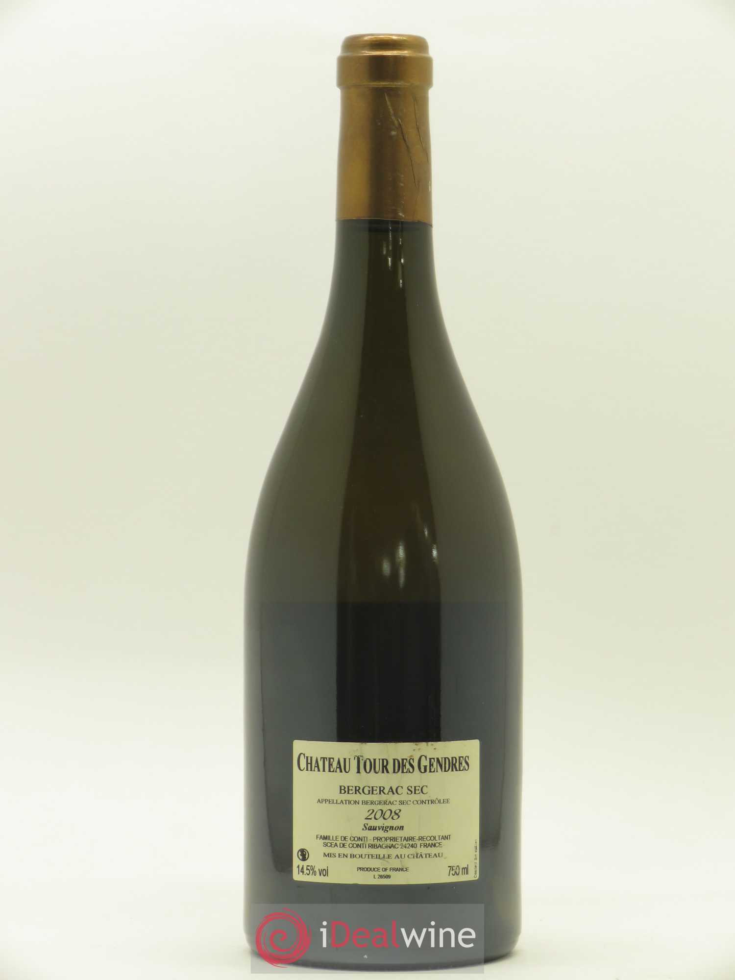 Bergerac Château Tour des Gendres Anthologia Famille de Conti 2010 - Lot de 1 bouteille - 1