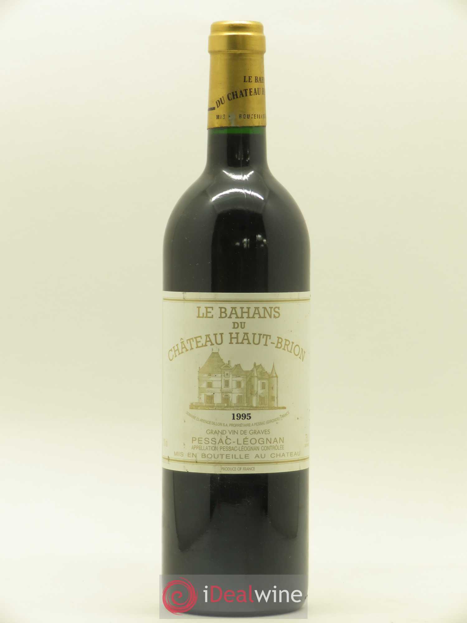 Clarence (Bahans) de Haut-Brion Second Vin 1995 - Lot de 1 bouteille - 0