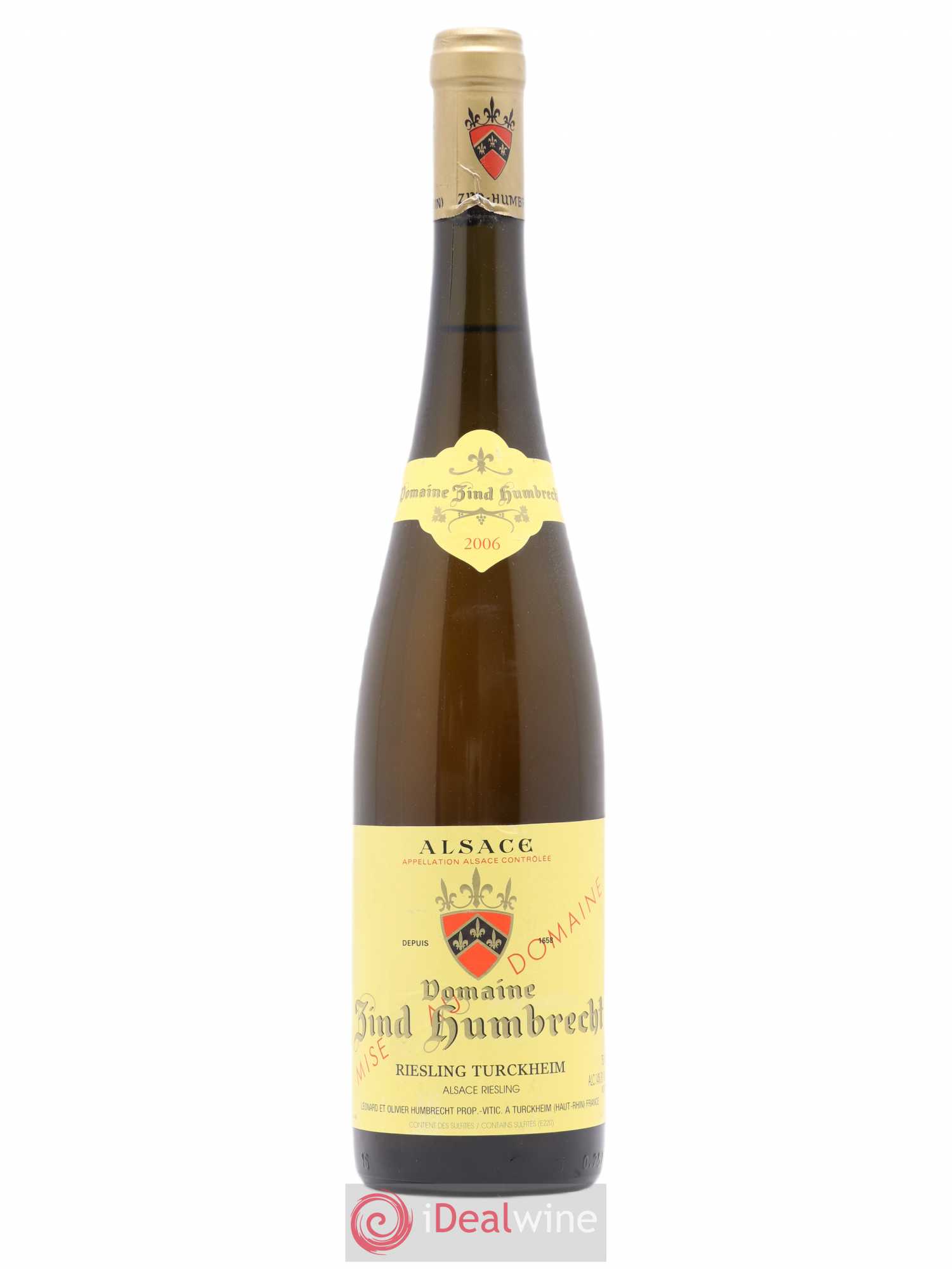 Riesling Turkheim Zind Humbrecht 2006 - Posten von 1 Flasche - 0