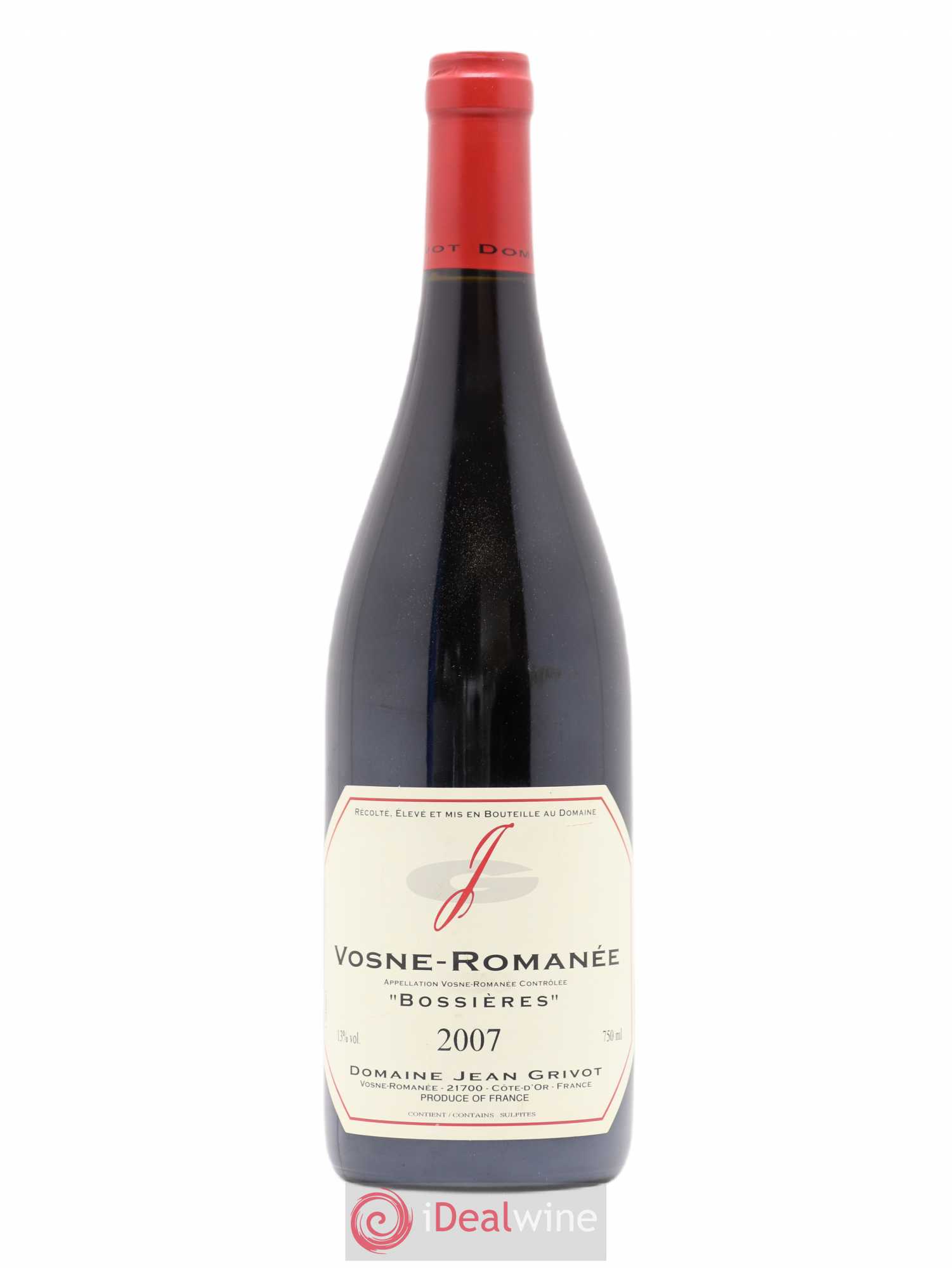 Vosne-Romanée Bossières Jean Grivot 2007 - Lot de 1 bouteille - 0