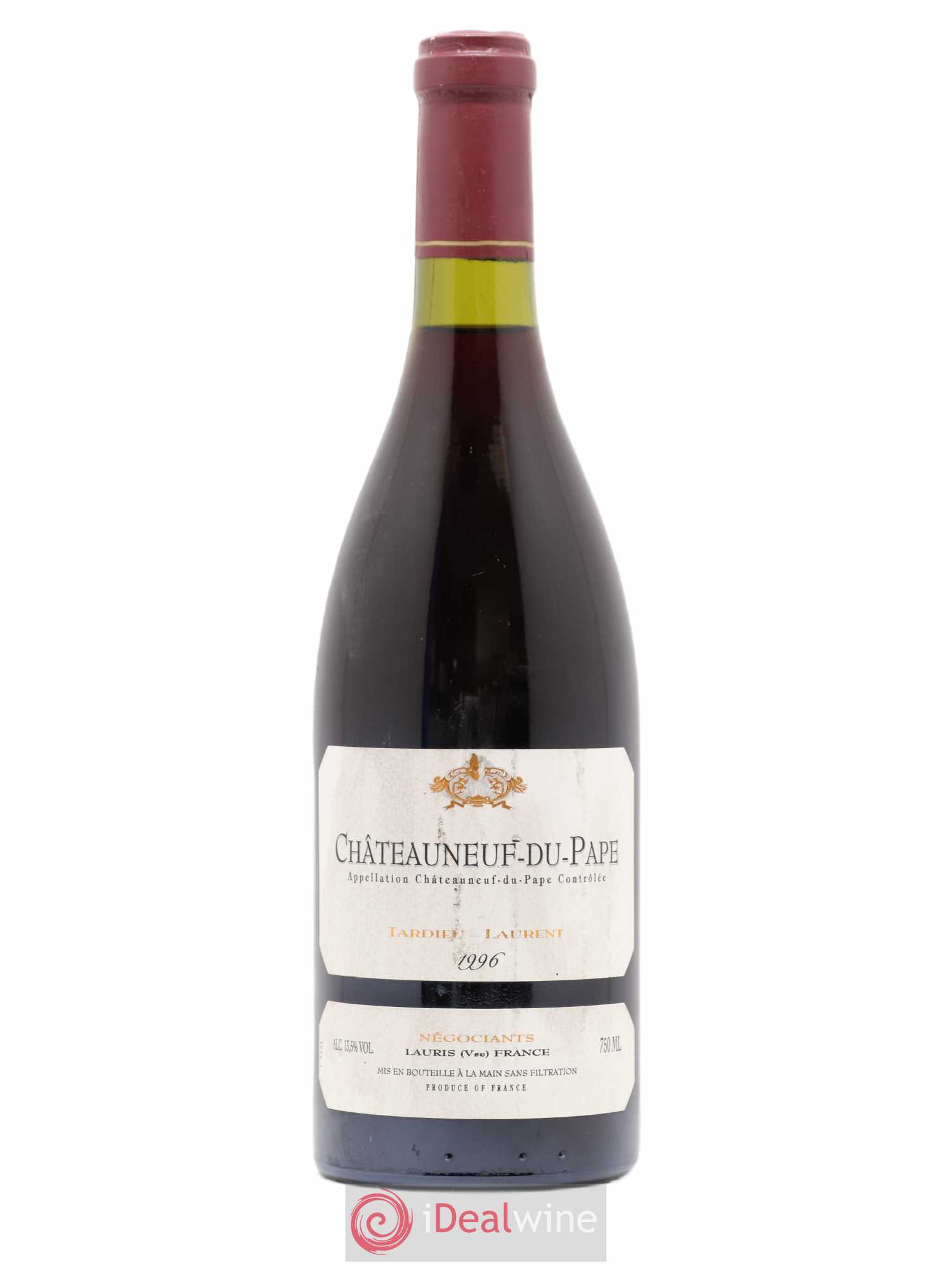 Châteauneuf-du-Pape Domaine Tardieu-Laurent Famille Tardieu 1996 - Lot de 1 bouteille - 0