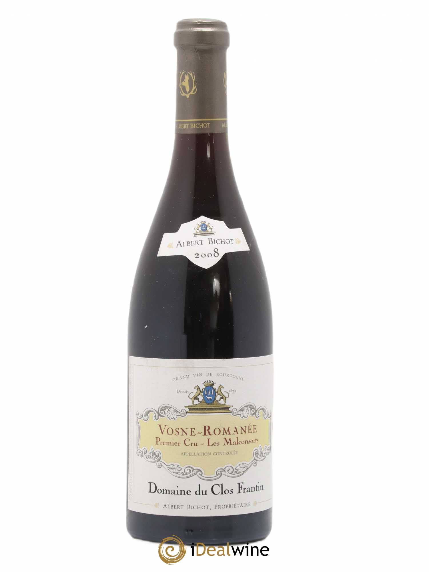 Vosne-Romanée 1er Cru Les Malconsorts Clos Frantin - Albert Bichot 2008 - Lot de 1 bouteille - 0
