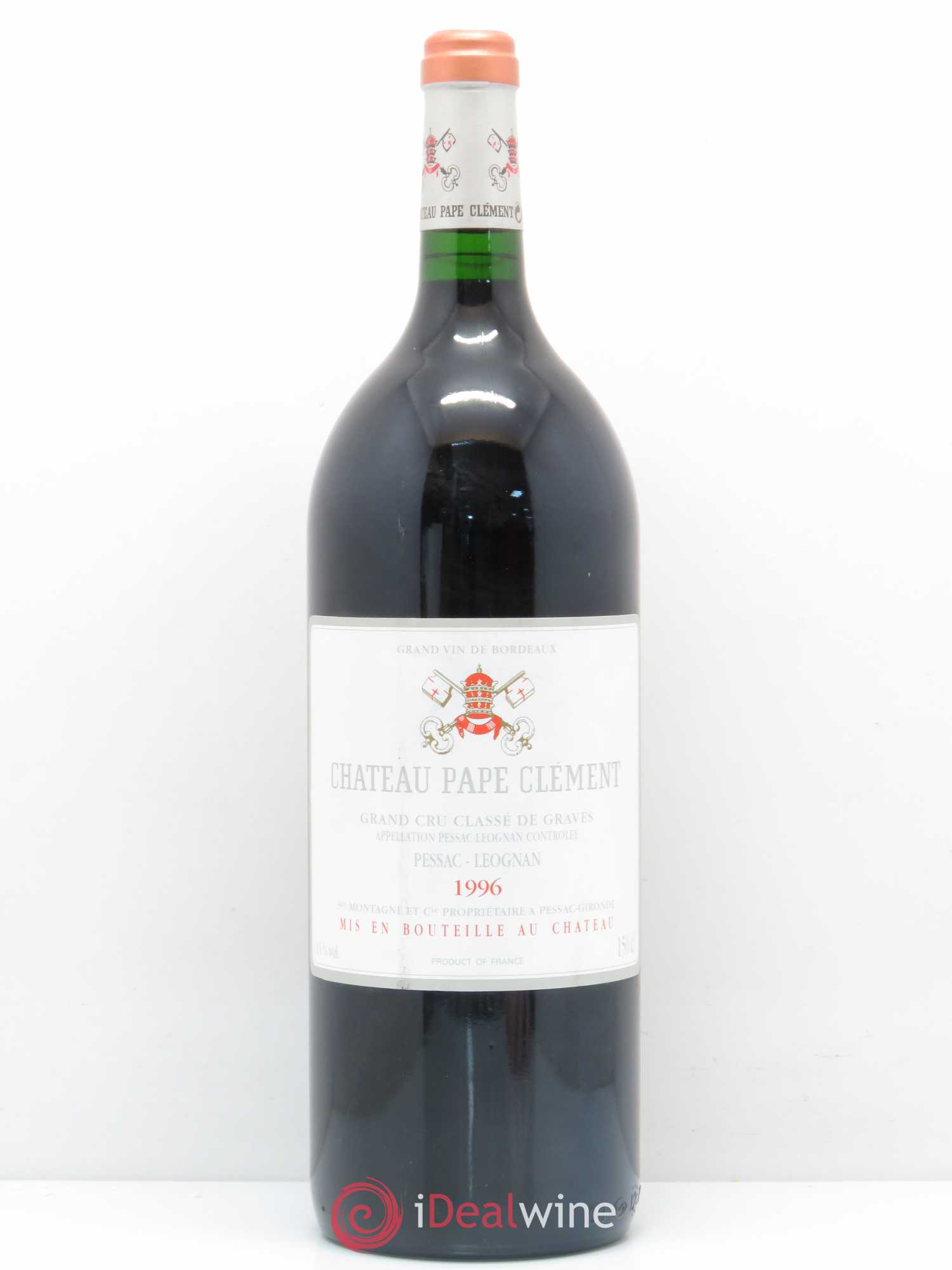 Château Pape Clément Cru Classé de Graves 1996 - Lot de 1 magnum - 0