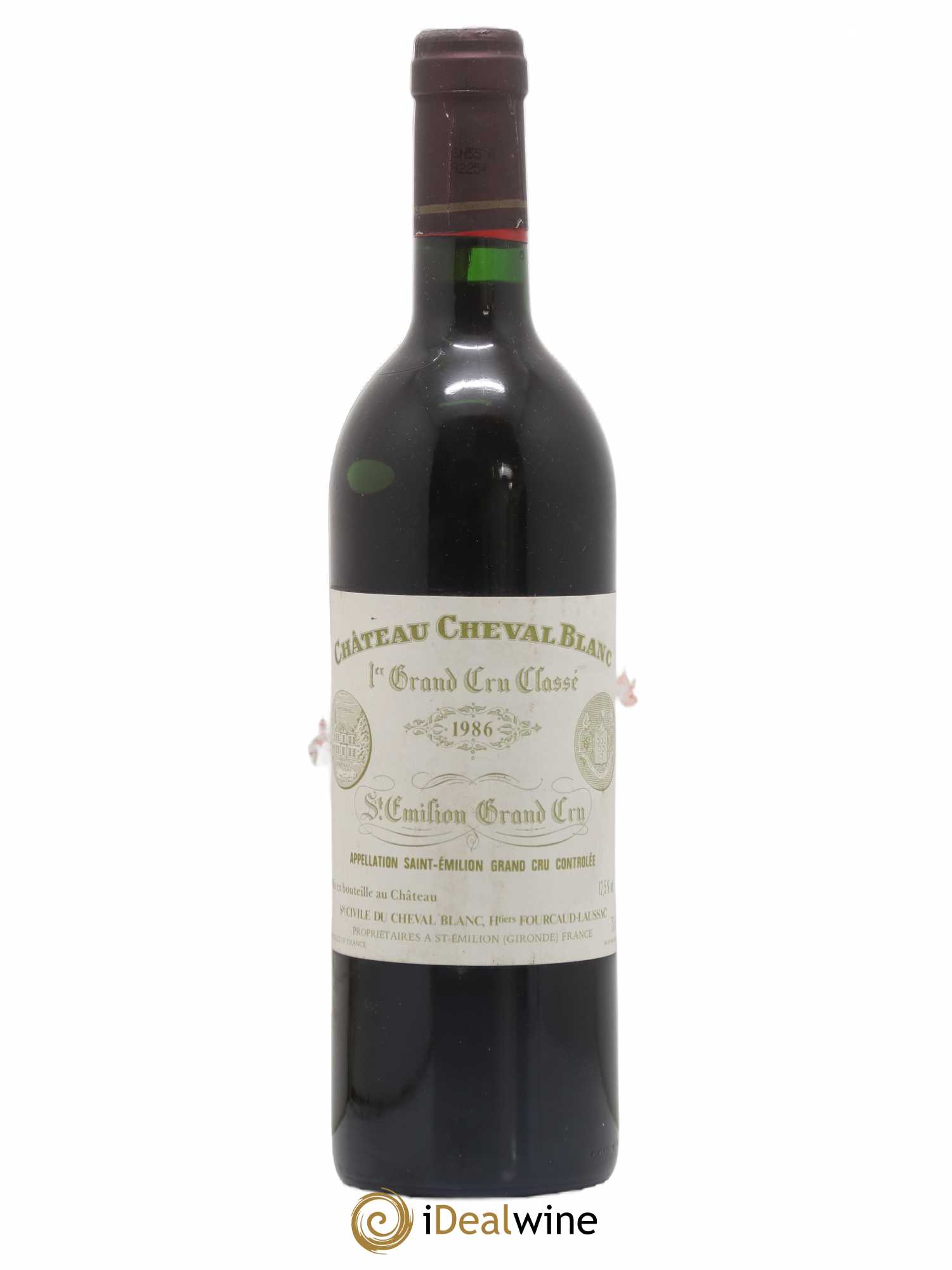 Château Cheval Blanc 1er Grand Cru Classé A 1986 - Lot de 1 bouteille - 0