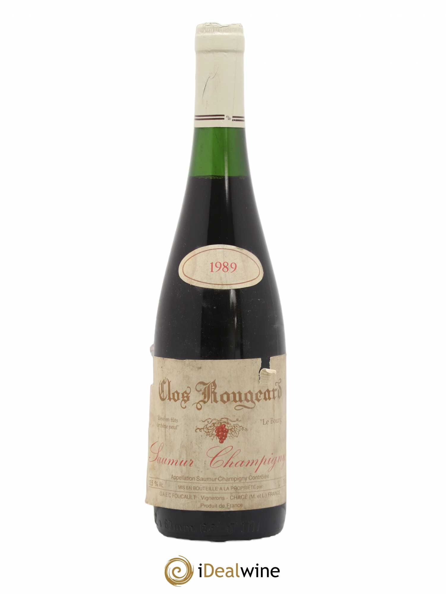 Saumur-Champigny Le Bourg Clos Rougeard 1989 - Lot de 1 bouteille - 0