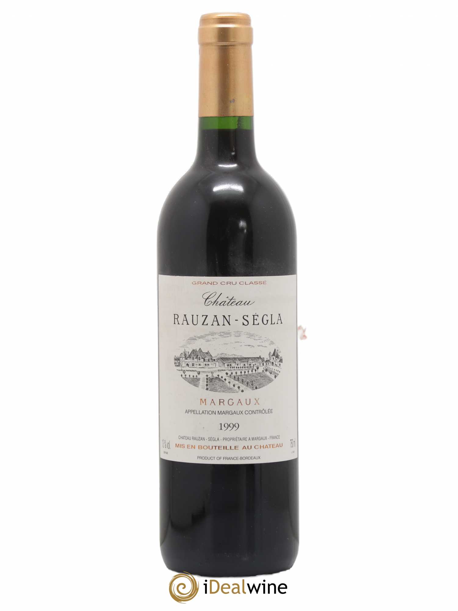 Château Rauzan Ségla Grand Cru Classé 1999 - Lot de 1 bouteille - 0