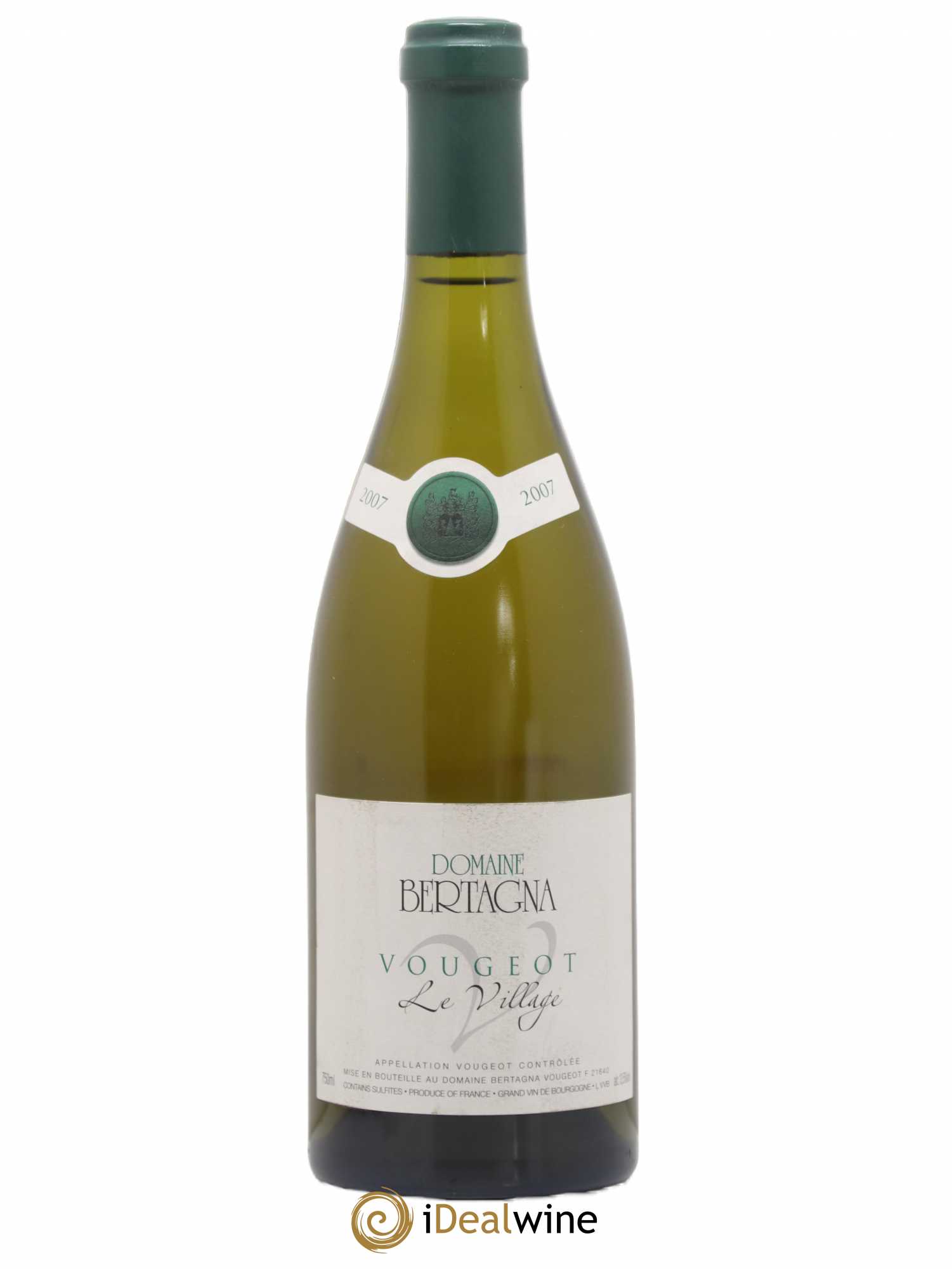 Vougeot Le Village Bertagna 2007 - Lot de 1 bouteille - 0