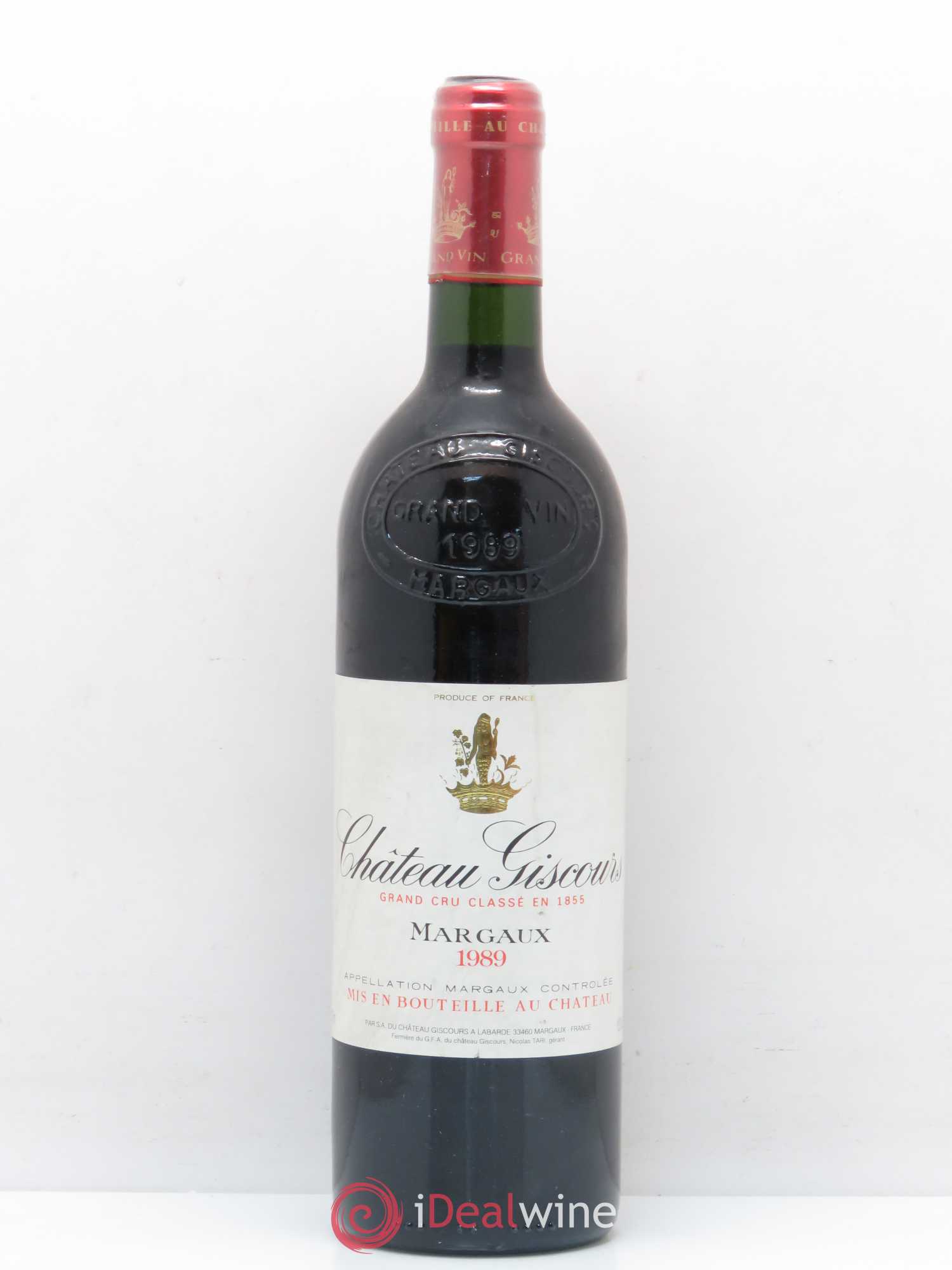 Château Giscours 3ème Grand Cru Classé 1989 - Lot de 1 bouteille - 0