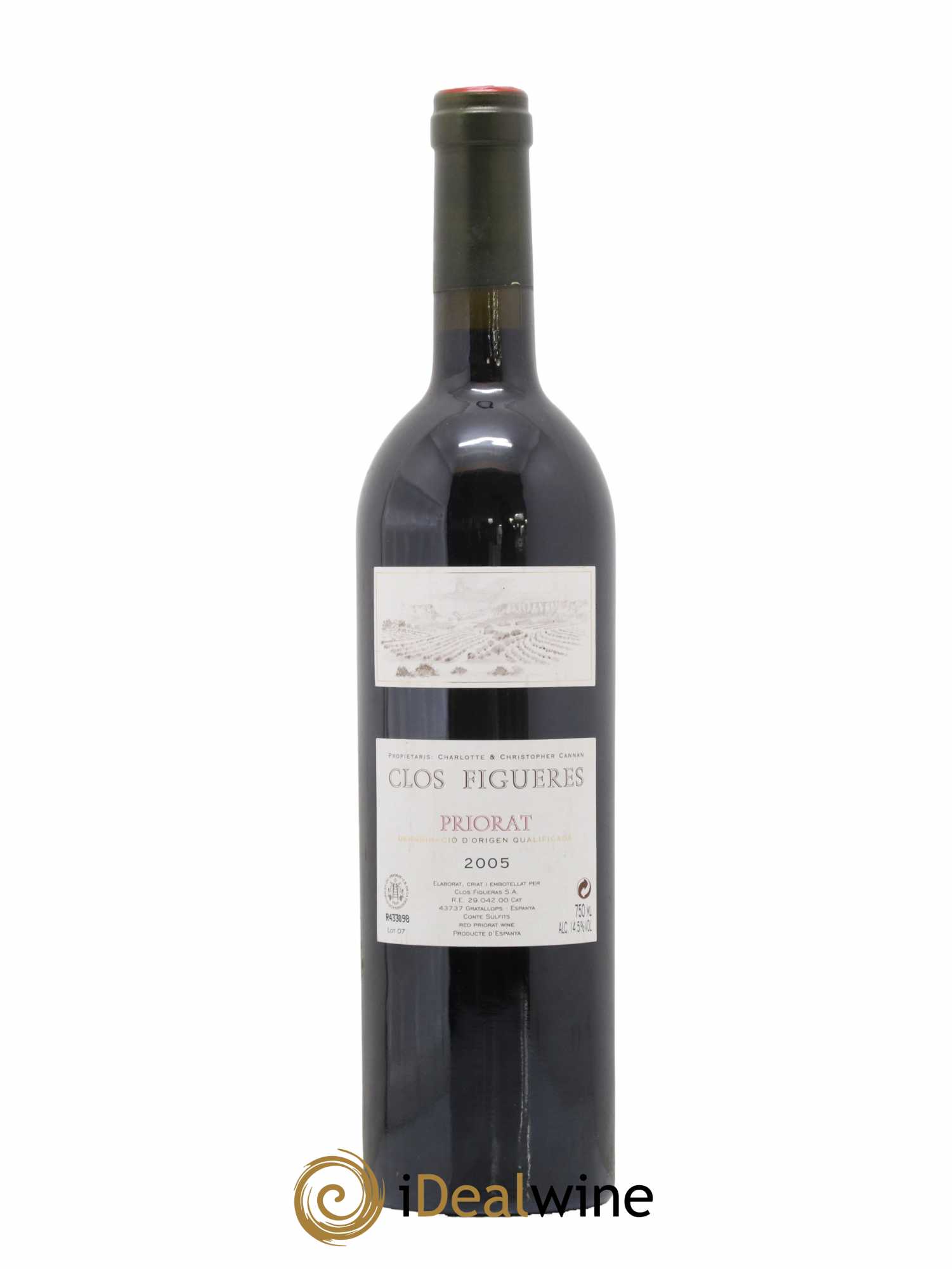 Priorat DOCA Clos Figueres 2005 - Posten von 1 Flasche - 0