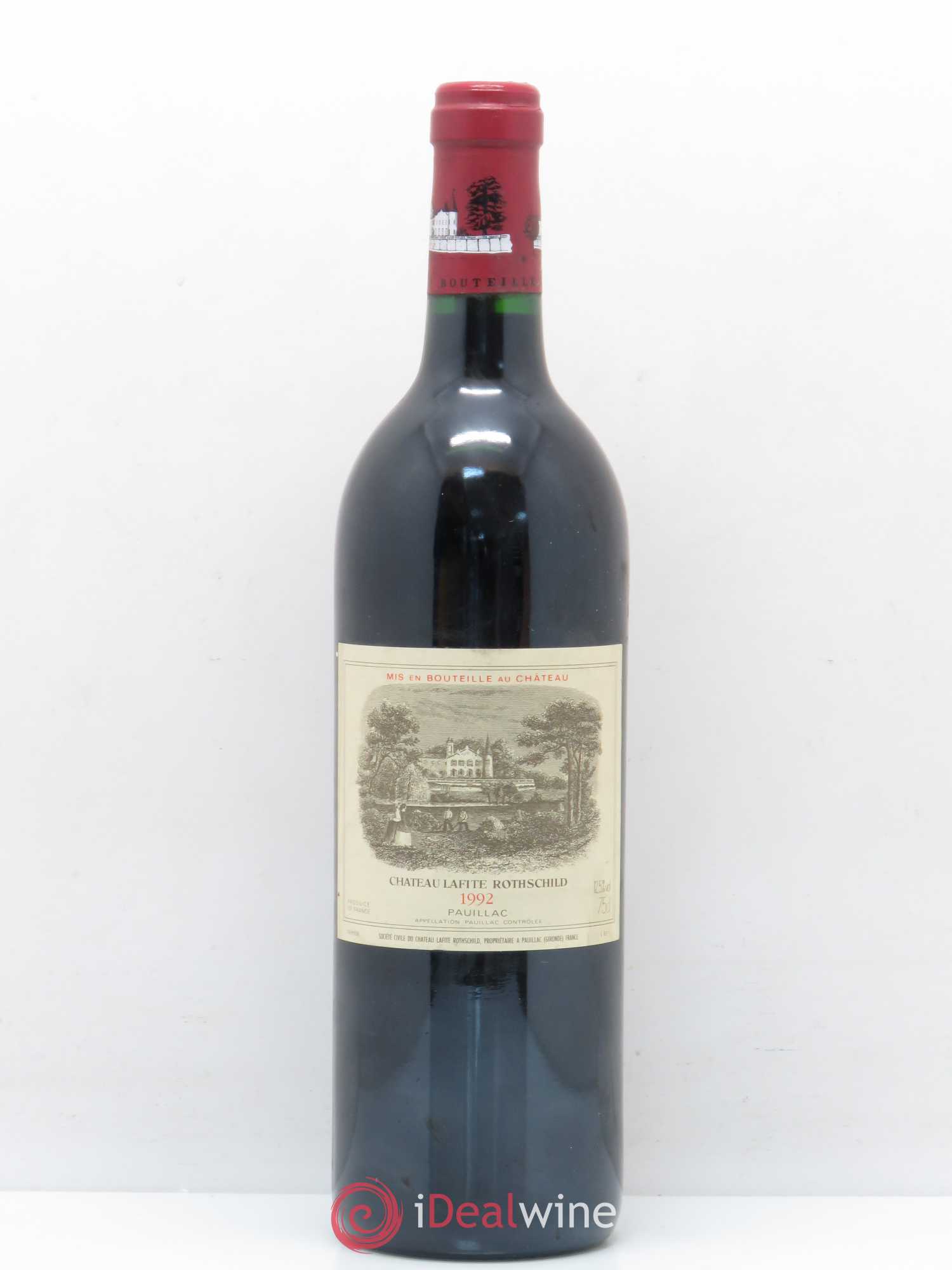 Château Lafite Rothschild 1er Grand Cru Classé 1992 - Lot de 1 bouteille - 0