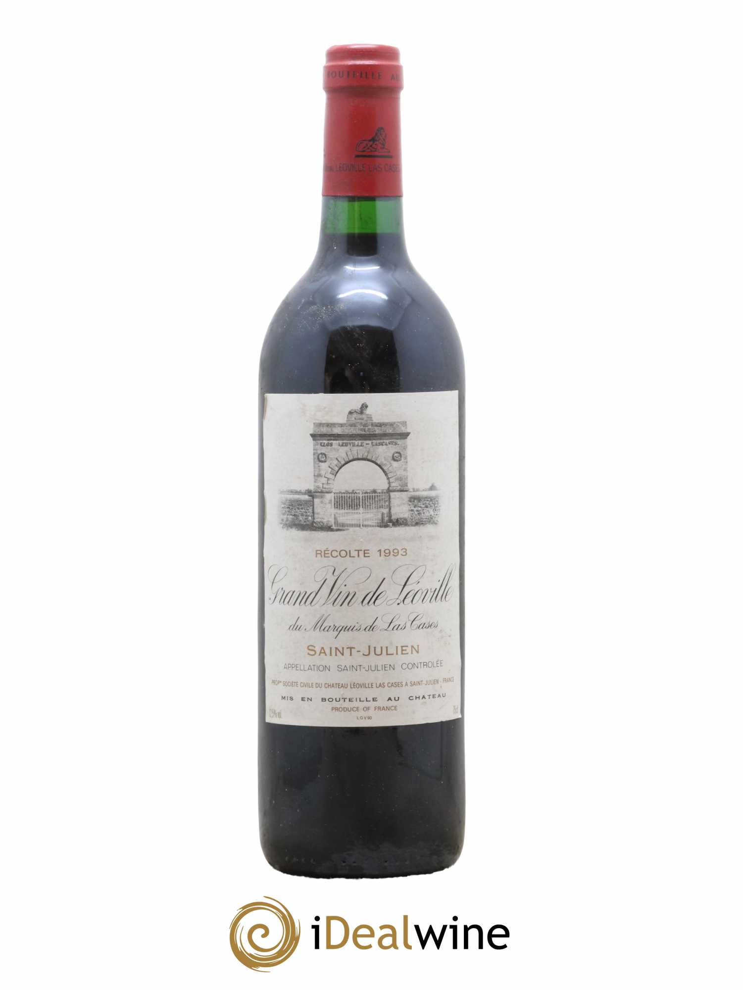 Château Léoville Las Cases 2ème Grand Cru Classé 1993 - Lot de 1 bouteille - 0