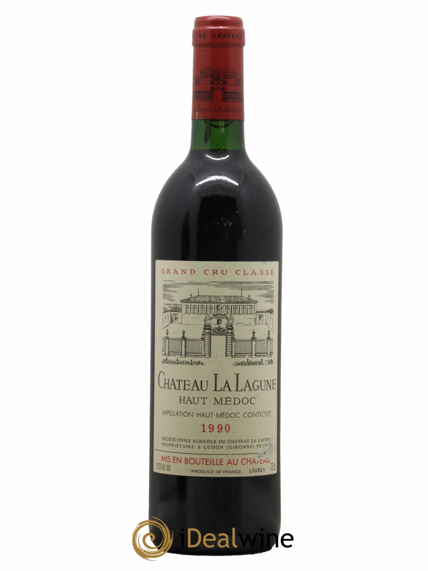 Château la Lagune 3ème Grand Cru Classé 1990 - Lot de 1 bouteille - 0