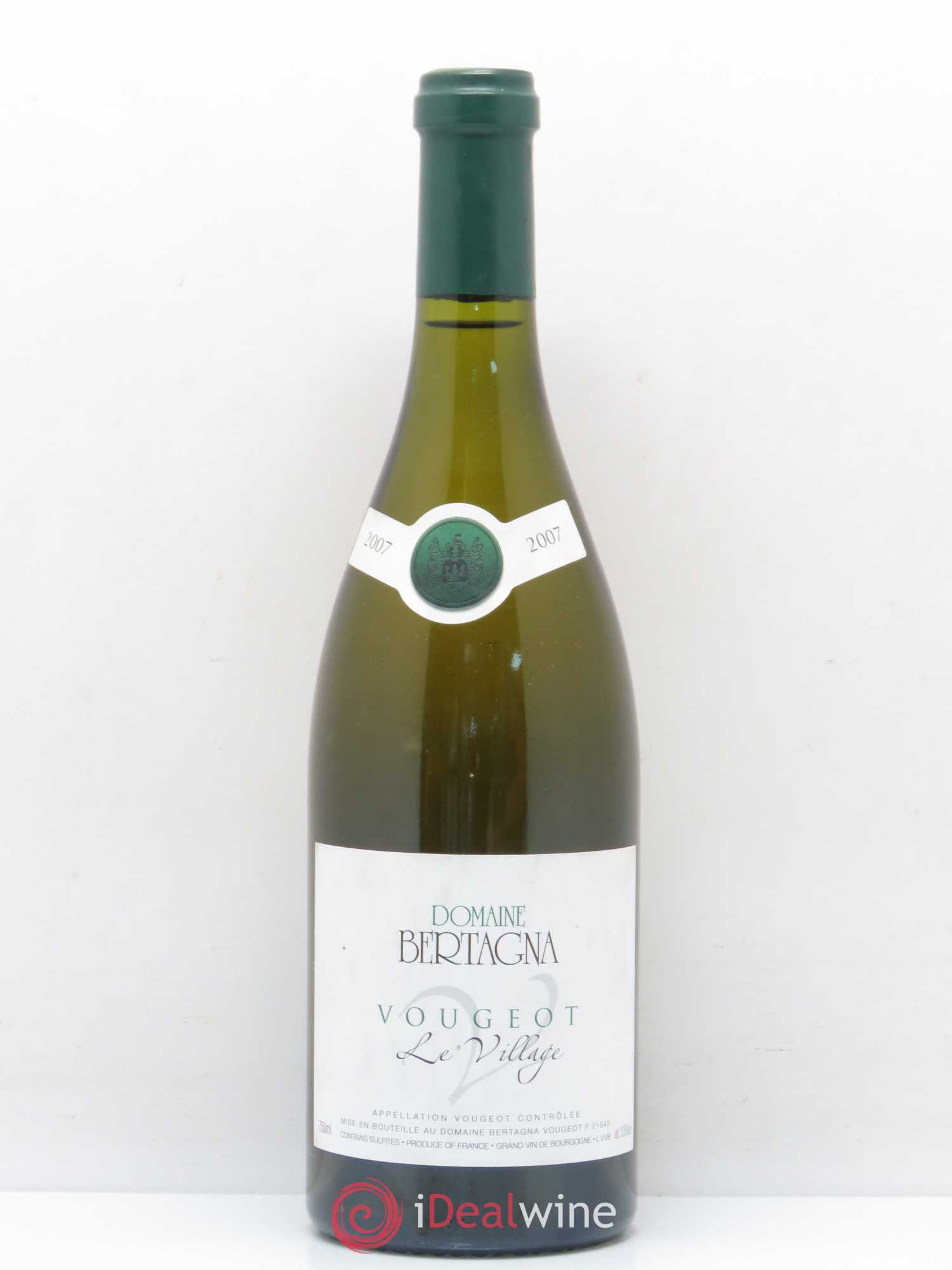 Vougeot Le Village Domaine Bertagna 2007 - Posten von 1 Flasche - 0