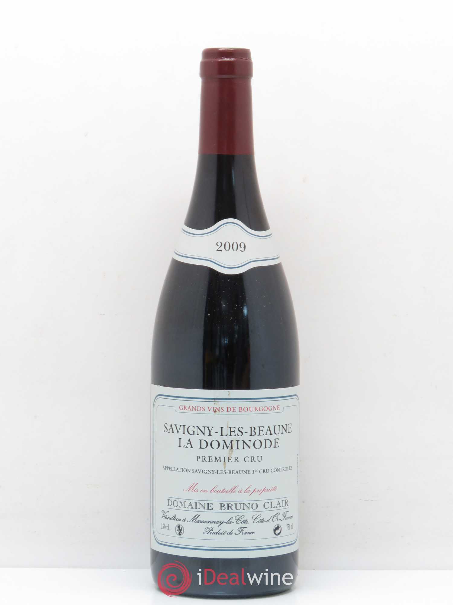 Savigny-lès-Beaune 1er Cru La Dominode Bruno Clair (Domaine) 2009 - Lot de 1 bouteille - 0