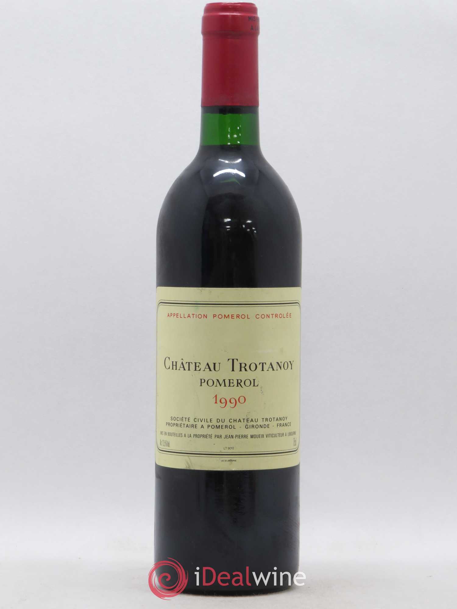 Château Trotanoy 1990 - Lot de 1 bouteille - 0