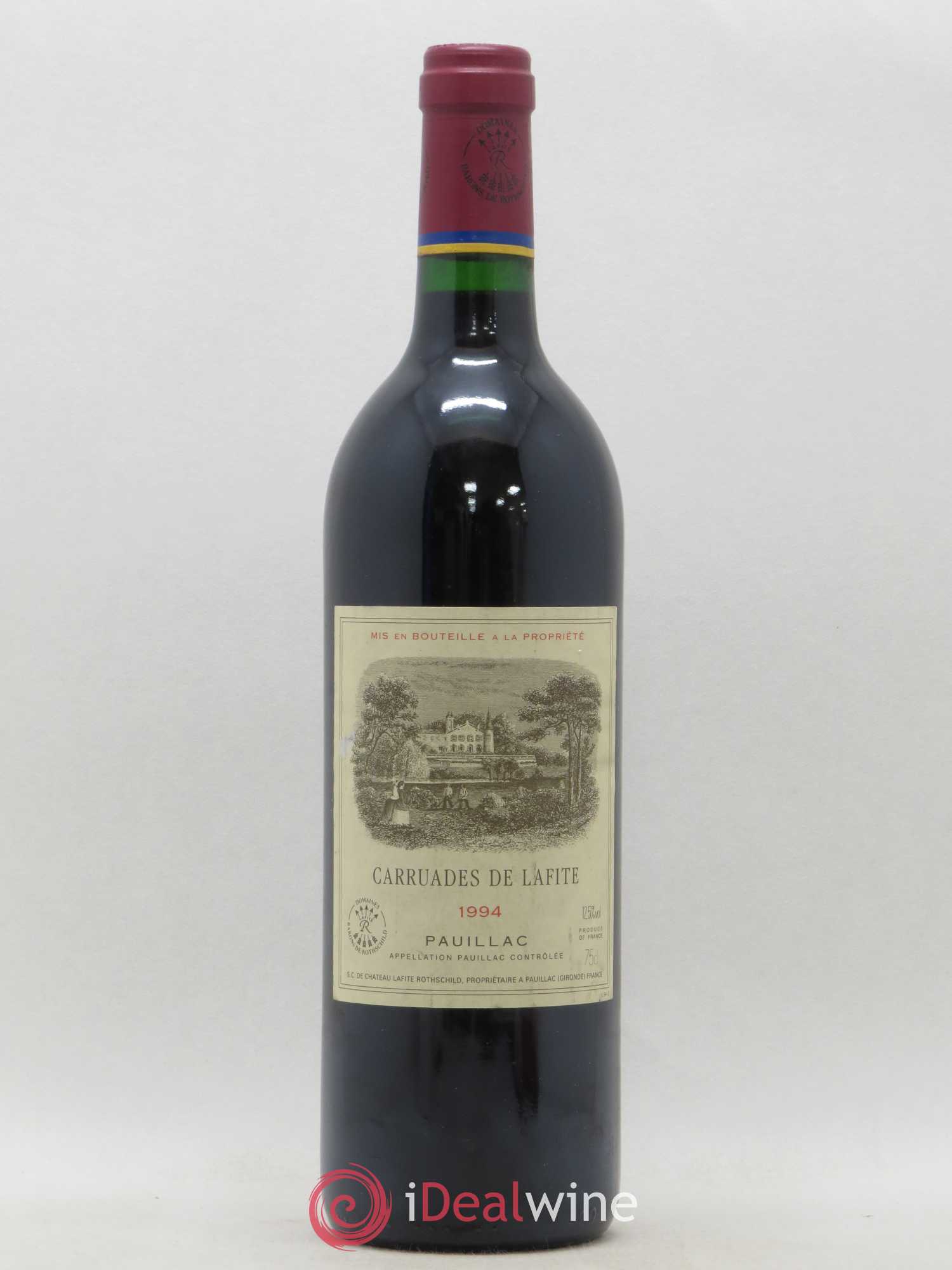 Carruades de Lafite Rothschild Second Vin 1994 - Lot de 1 bouteille - 0