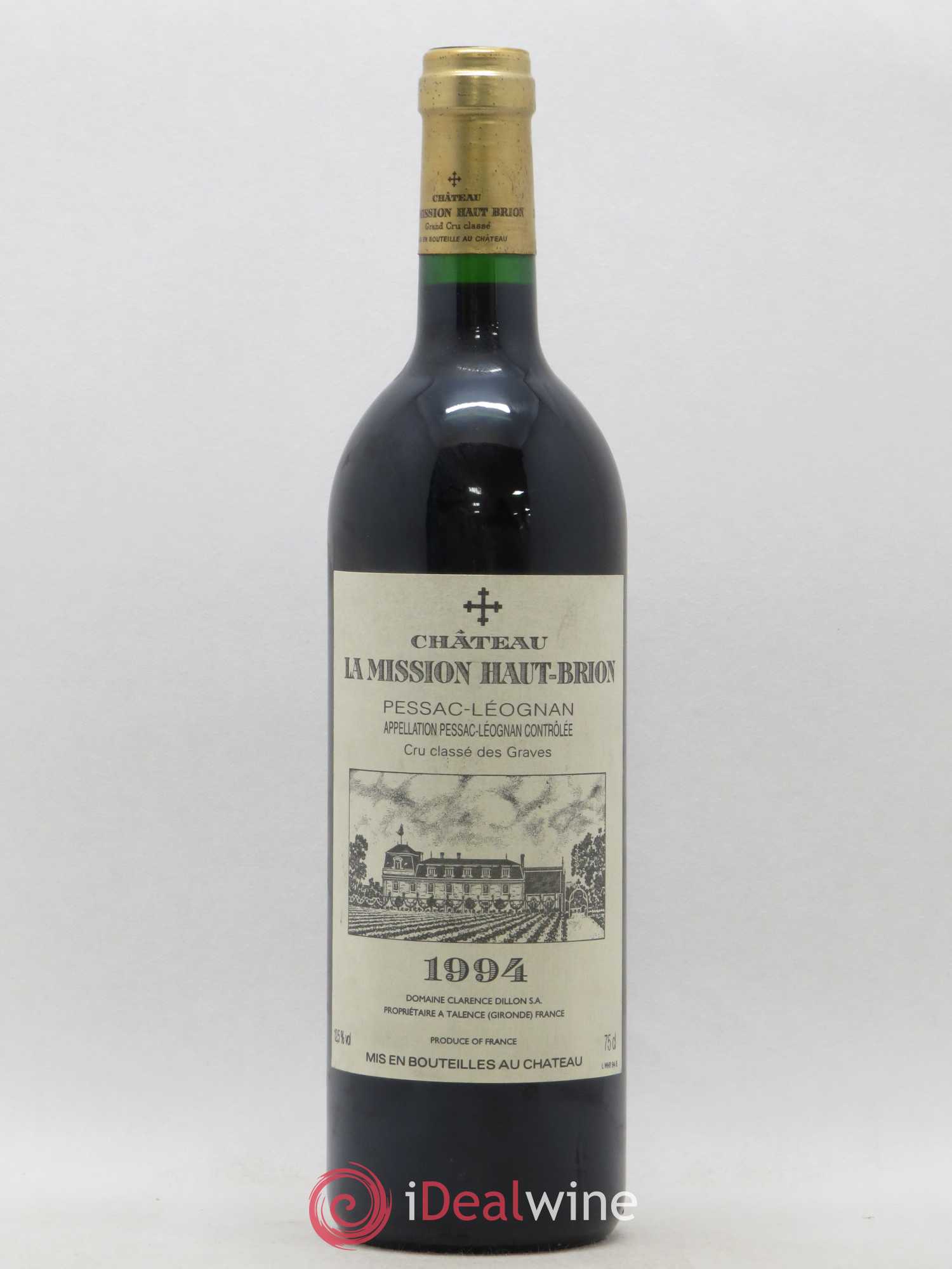 Château la Mission Haut-Brion Cru Classé de Graves 1994 - Lot de 1 bouteille - 0