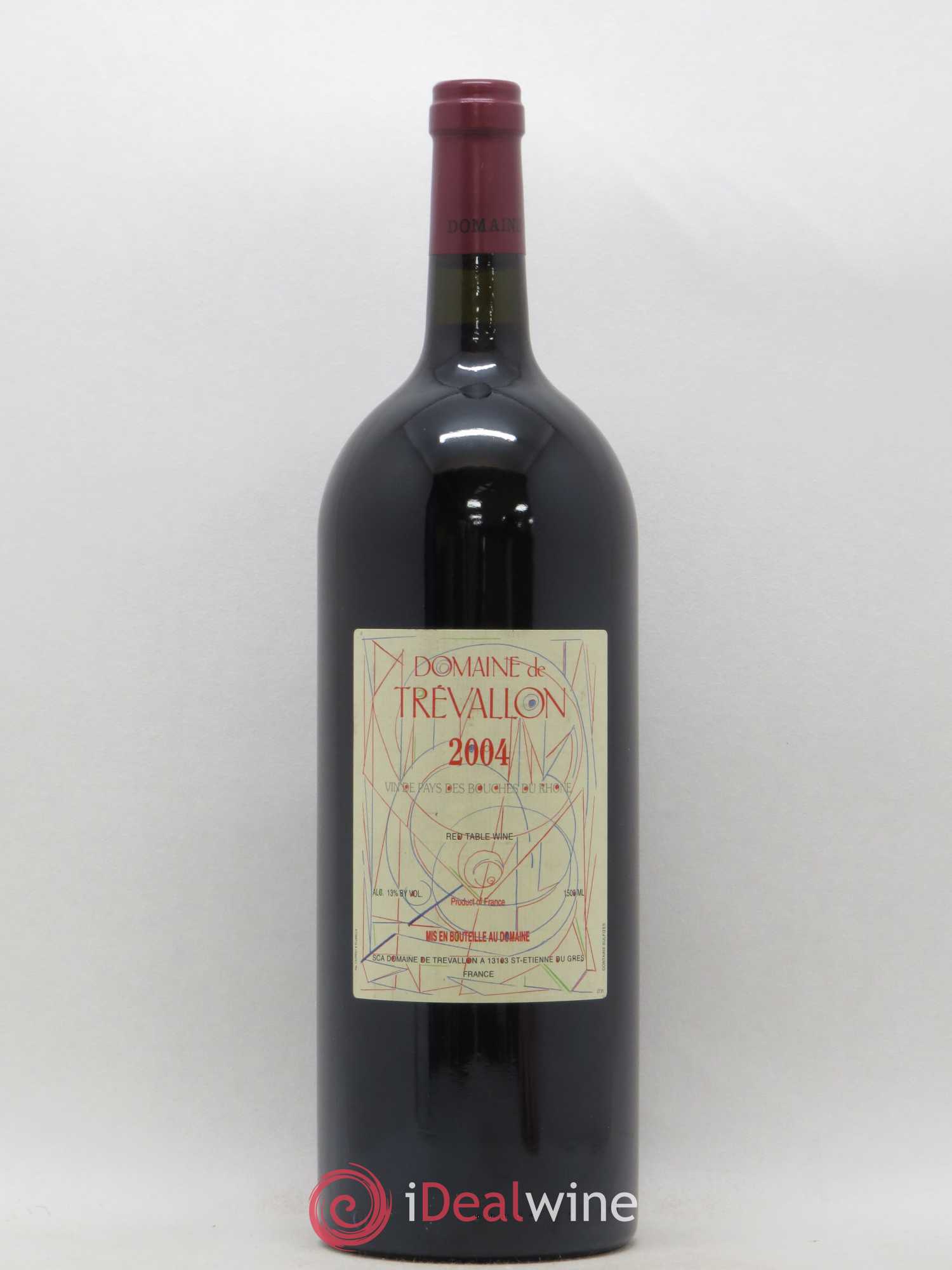 VDP Bouches du Rhône Trévallon (Domaine de) Eloi Dürrbach 2004 - Lot de 1 magnum - 0