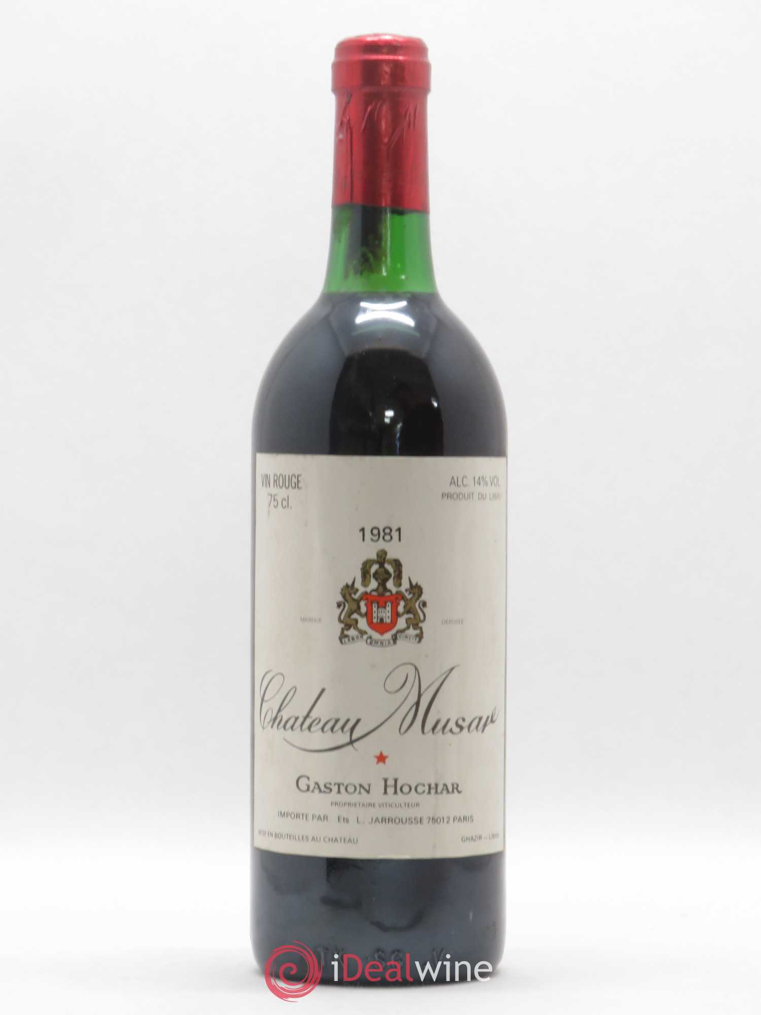 Château Musar Serge Hochar 1981 - Lot de 1 bouteille - 0
