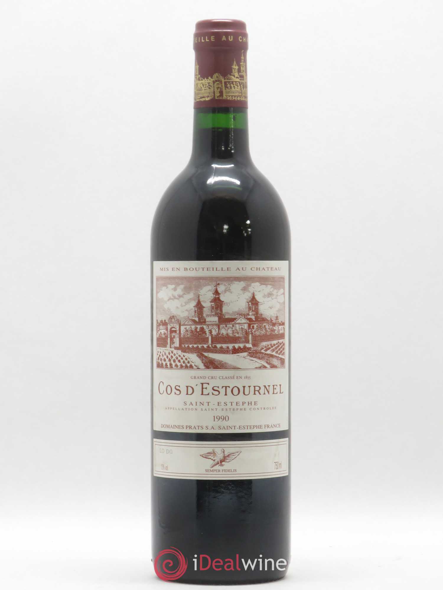 Cos d'Estournel 2ème Grand Cru Classé 1990 - Lot de 1 bouteille - 0