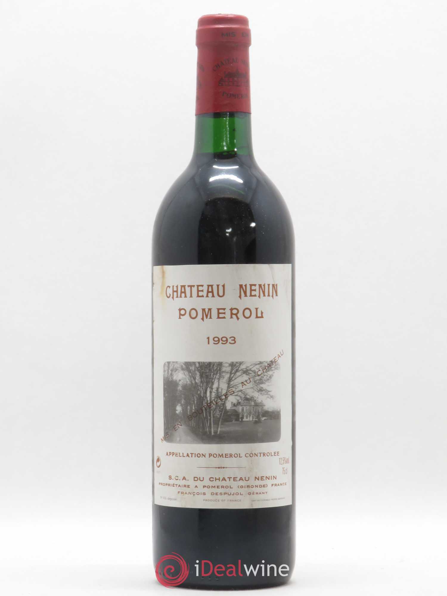 Château Nenin 1993 - Lot de 1 bouteille - 0