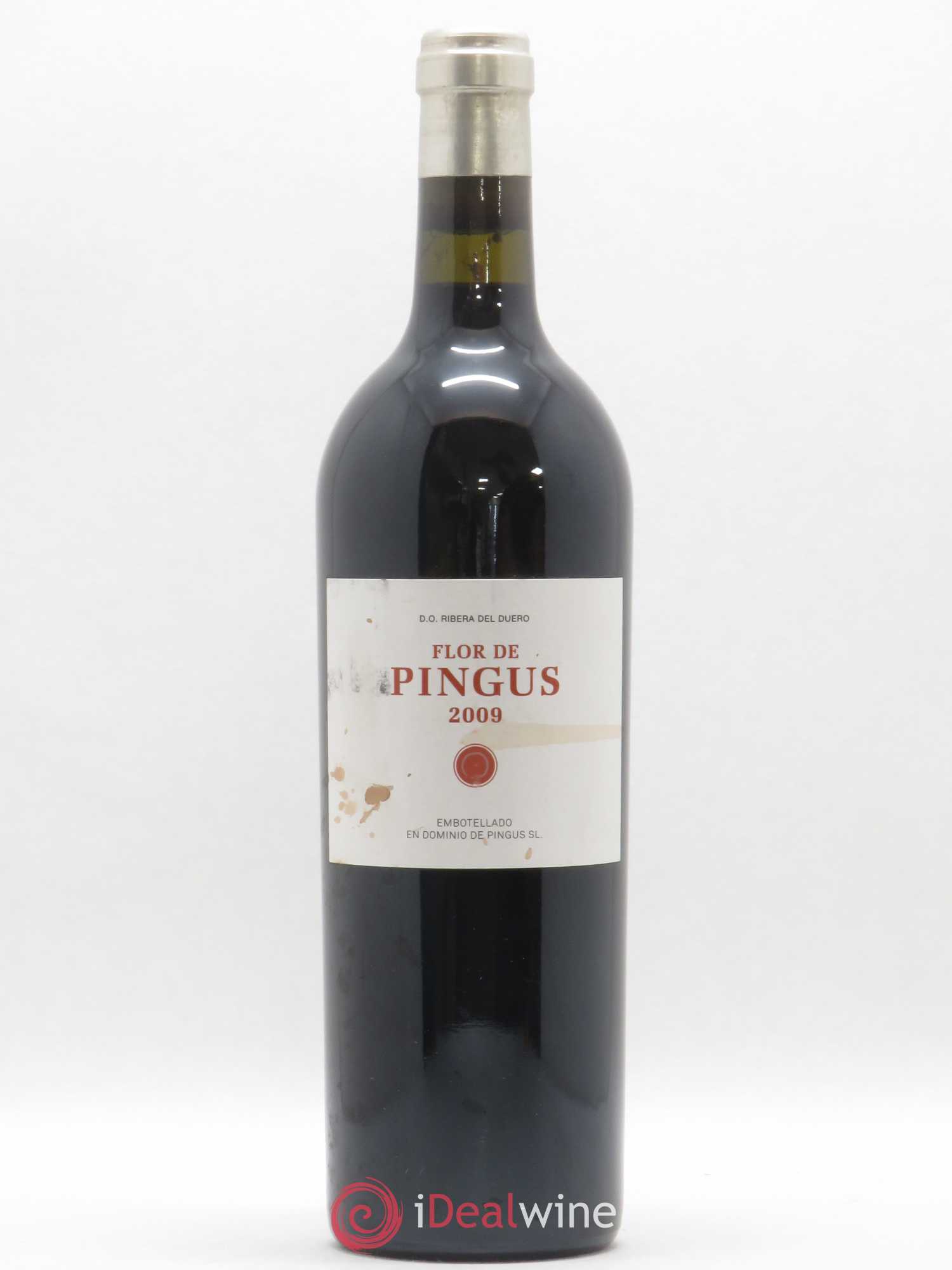 Ribera Del Duero Flor de Pingus Dominio de Pingus - Peter Sisseck 2009 - Lot de 1 bouteille - 0