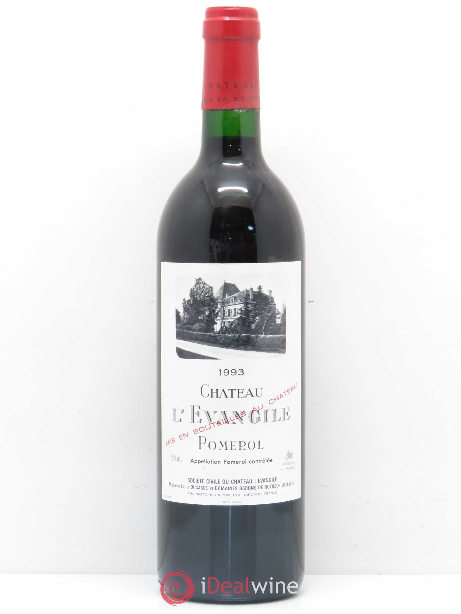 Château l' Évangile 1993 - Lot de 1 bouteille - 0