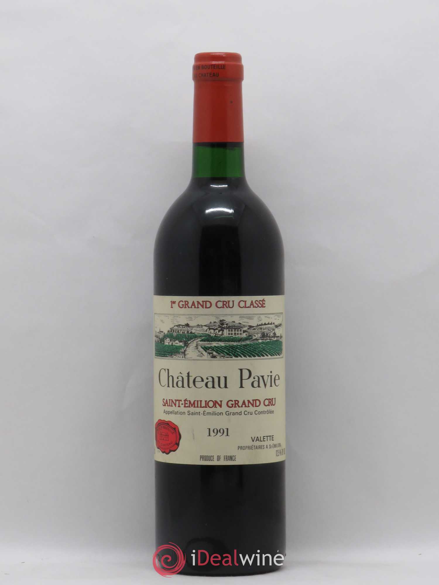 Château Pavie 1er Grand Cru Classé A 1991 - Lot de 1 bouteille - 0