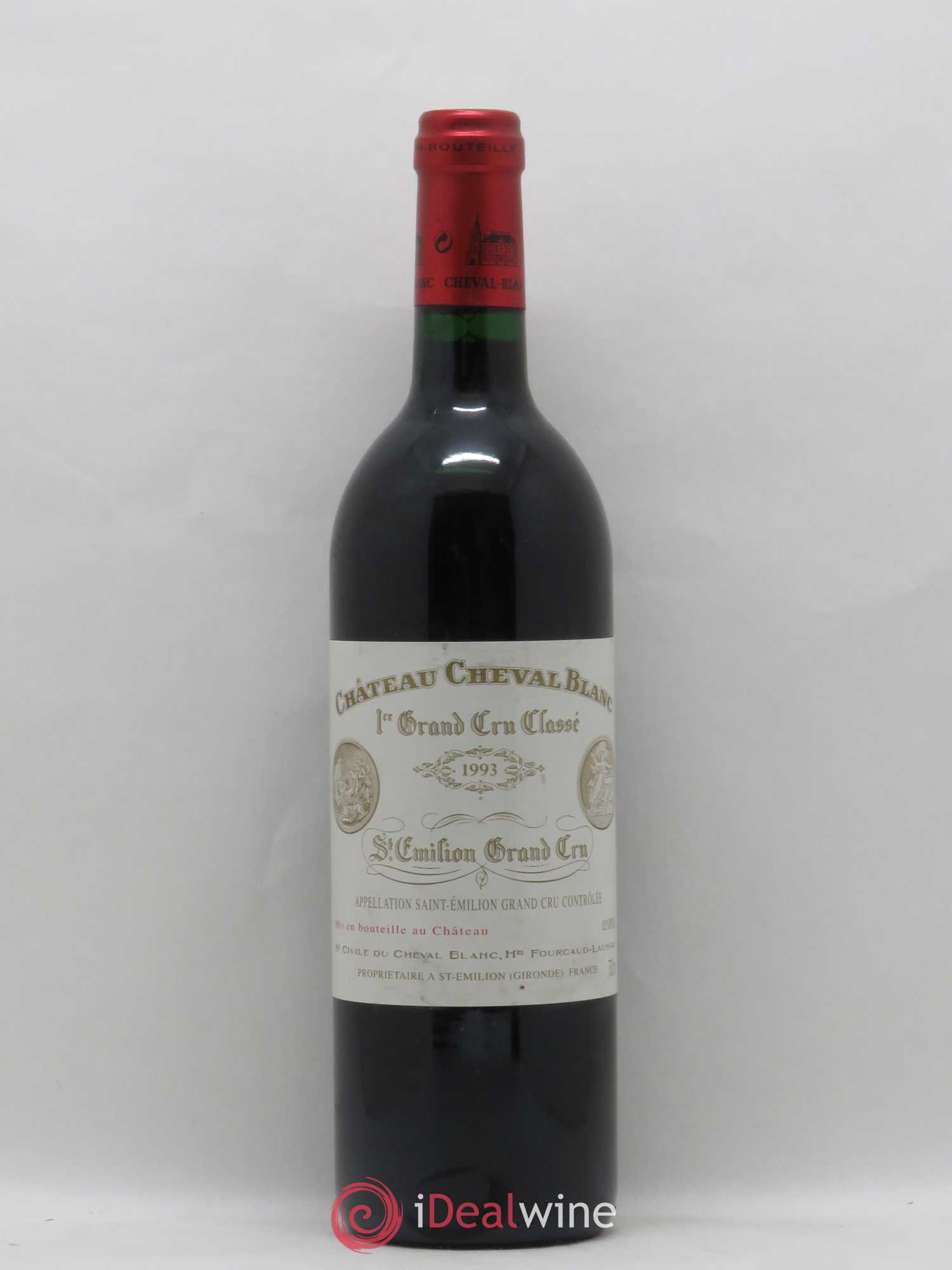 Château Cheval Blanc 1er Grand Cru Classé A 1993 - Lot de 1 bouteille - 0