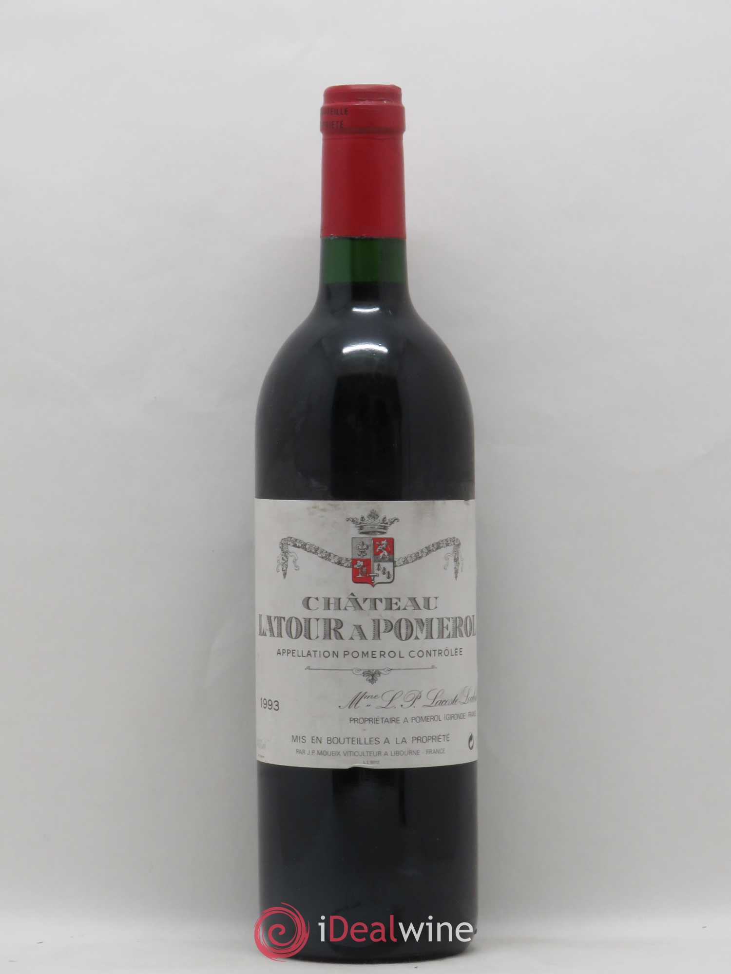 Château Latour à Pomerol 1993 - Lot de 1 bouteille - 0