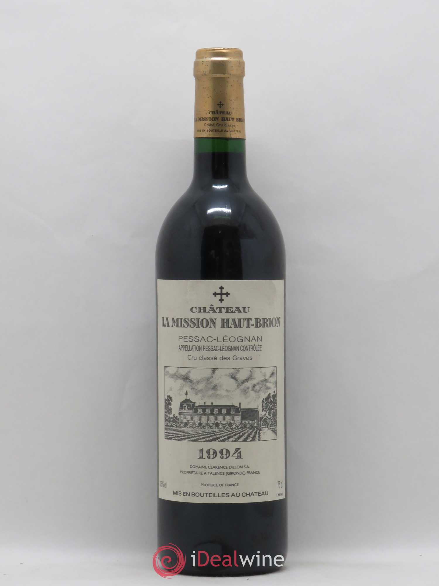 Château la Mission Haut-Brion Cru Classé de Graves 1994 - Lot de 1 bouteille - 0