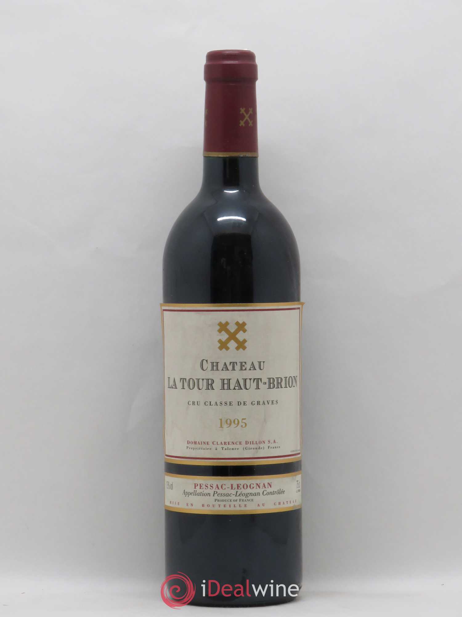Château la Tour Haut-Brion Cru Classé de Graves 1995 - Lot de 1 bouteille - 0