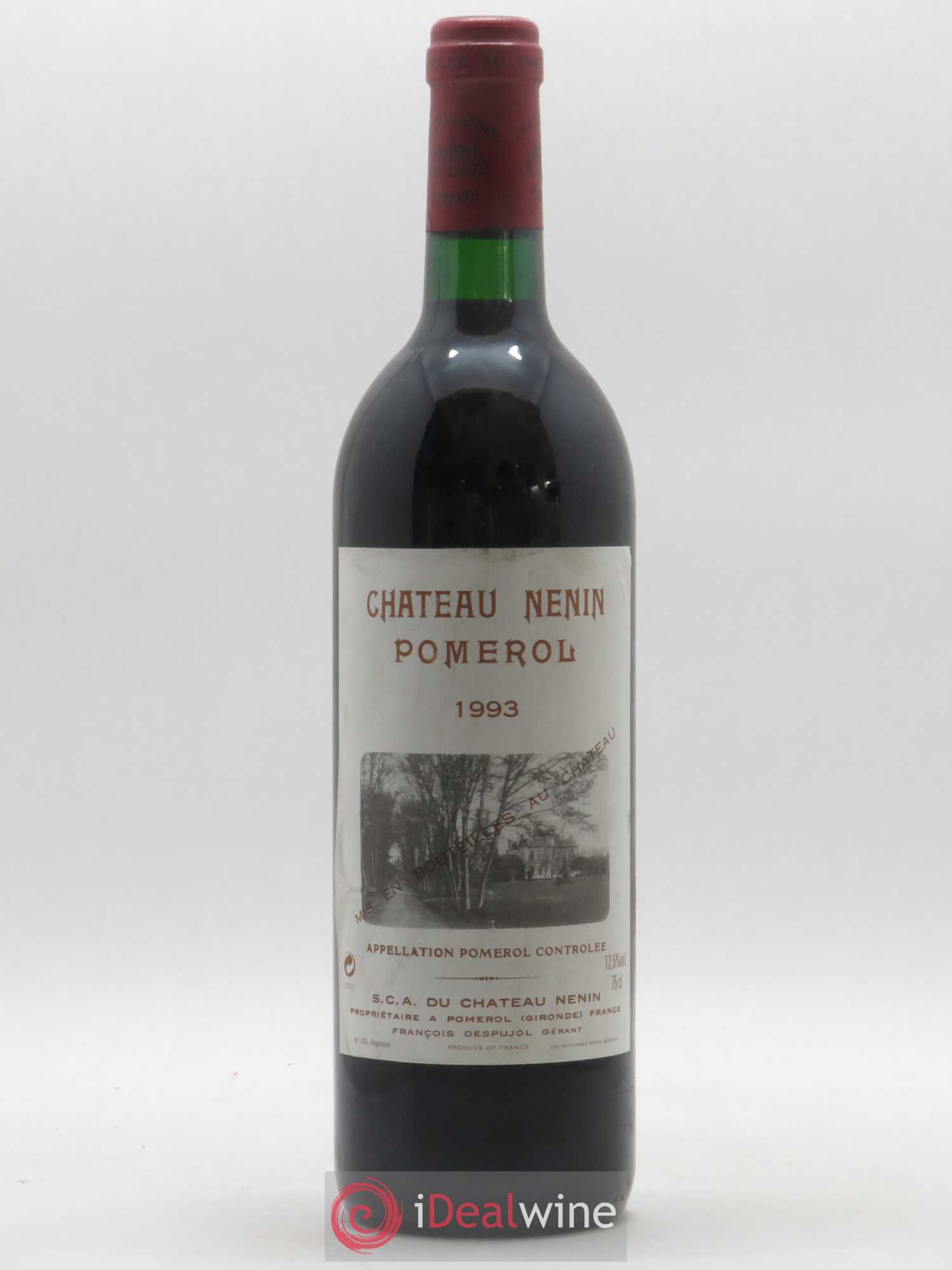 Château Nenin 1993 - Lot de 1 bouteille - 0