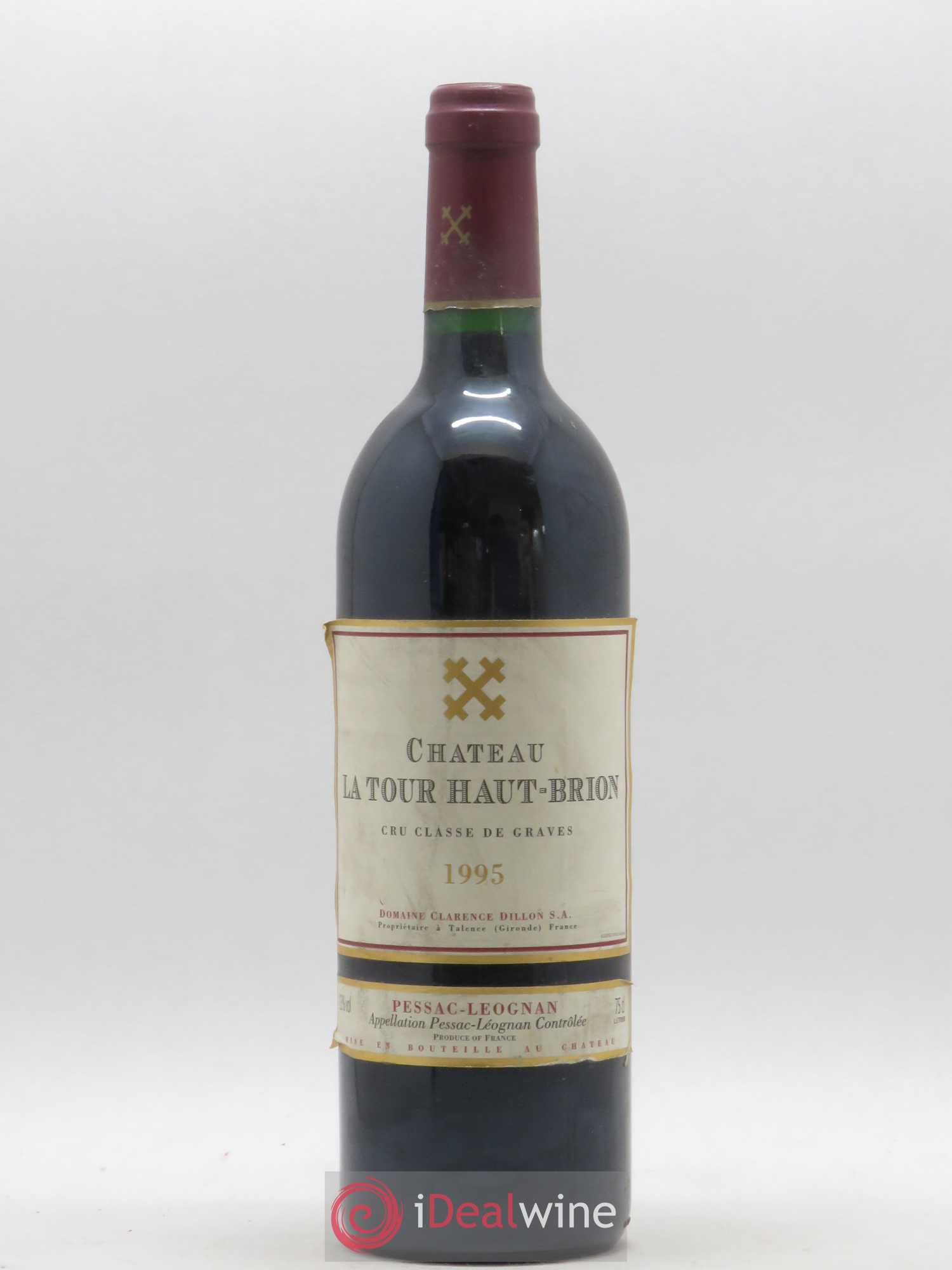 Château la Tour Haut-Brion Cru Classé de Graves 1995 - Lot de 1 bouteille - 0